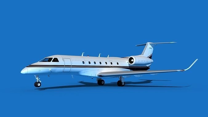 Embraer Legacy 500 V12 3D model