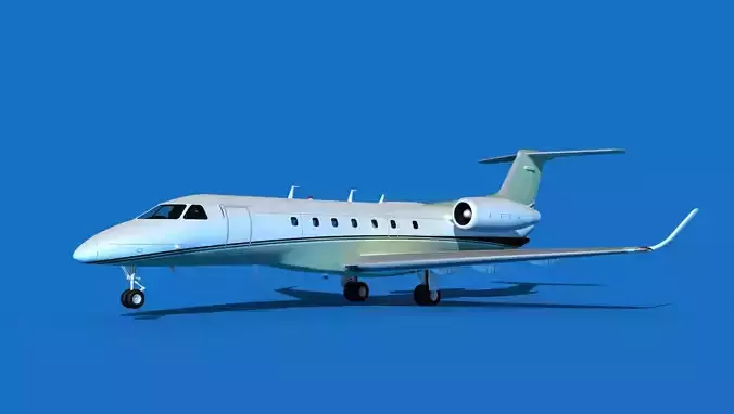 Embraer Legacy 500 V14 3D model