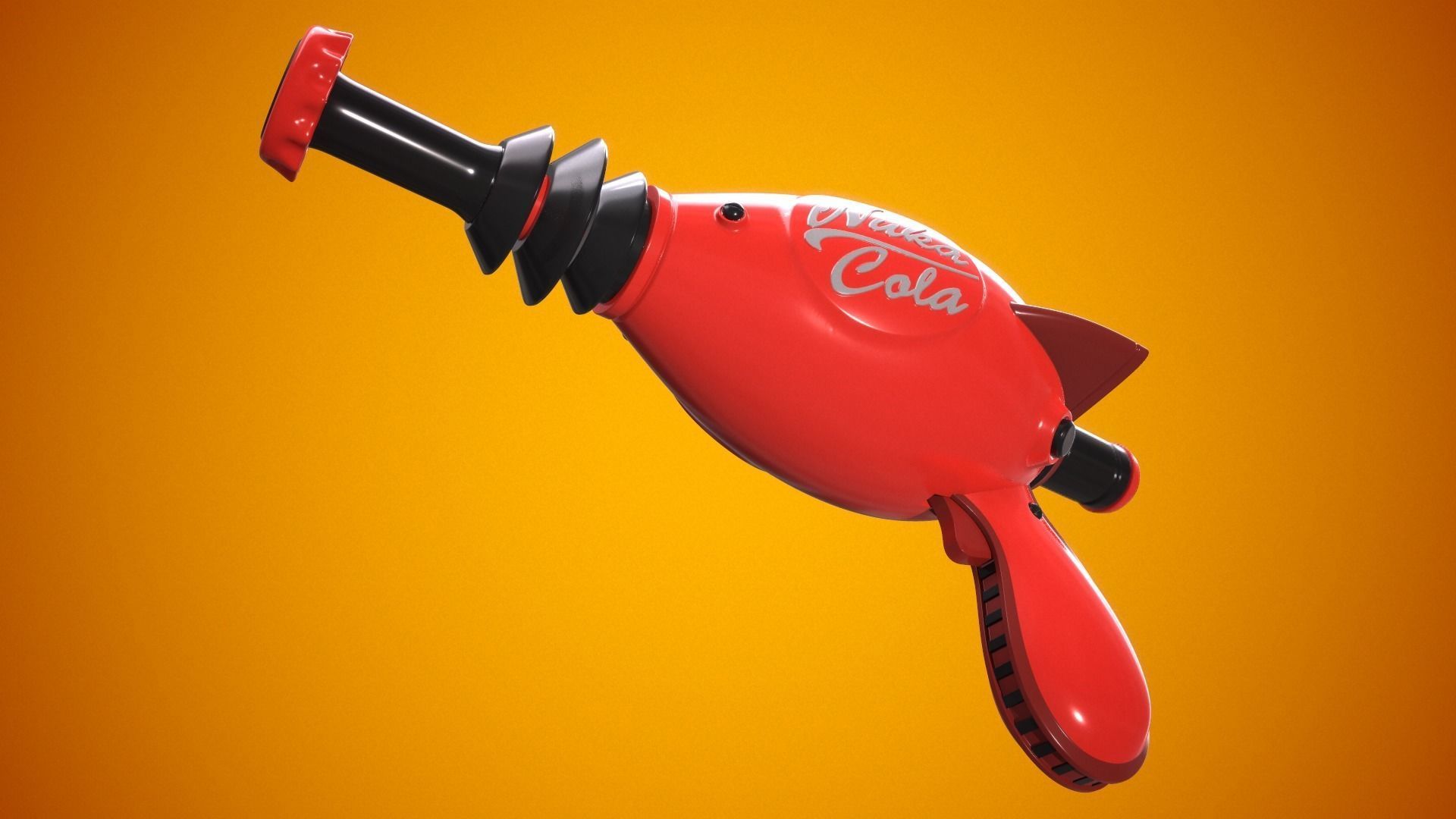 Nuka Cola GUN 3D print model_8
