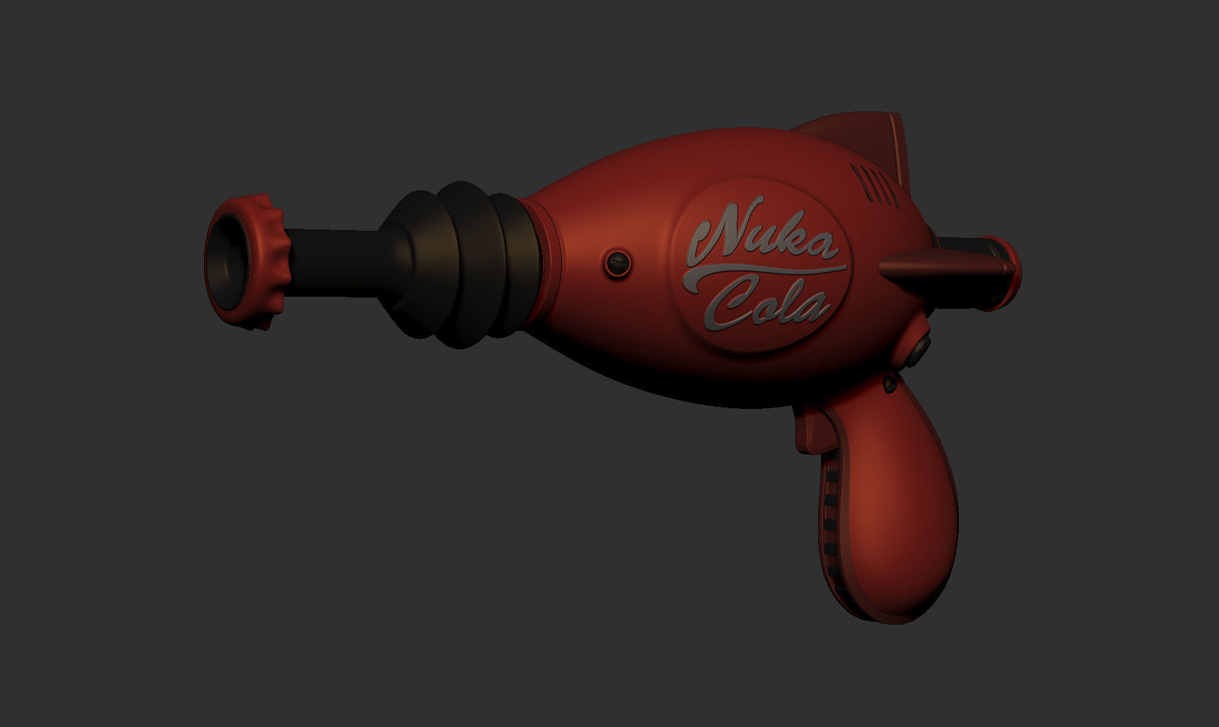 Nuka Cola GUN 3D print model_10