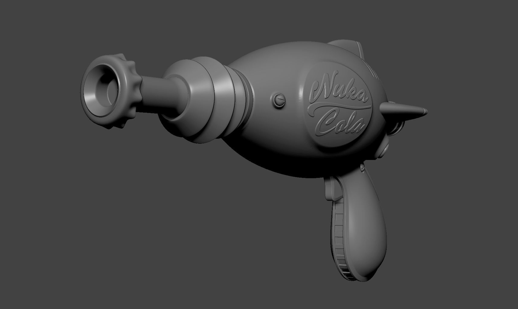 Nuka Cola GUN 3D print model_11