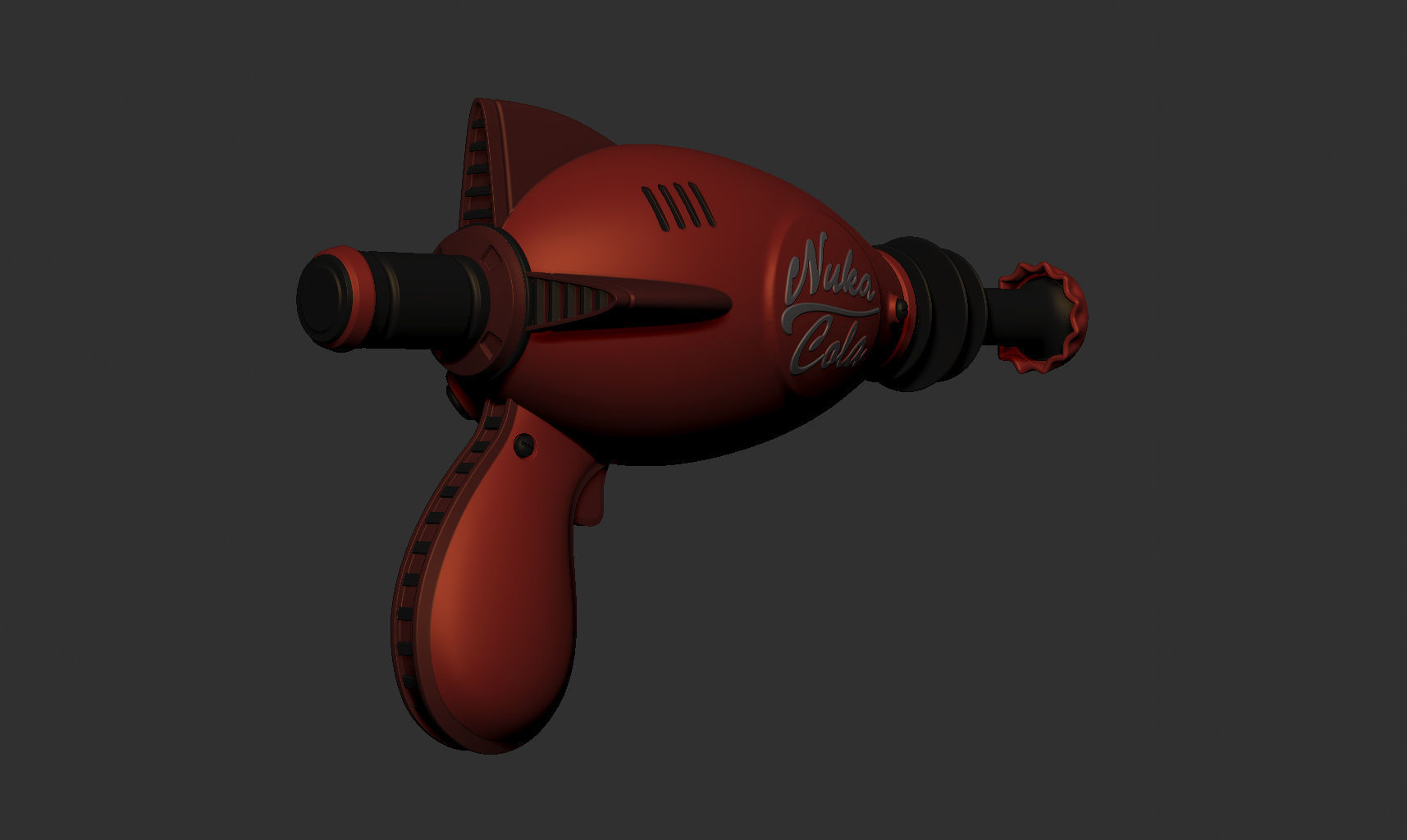 Nuka Cola GUN 3D print model_12