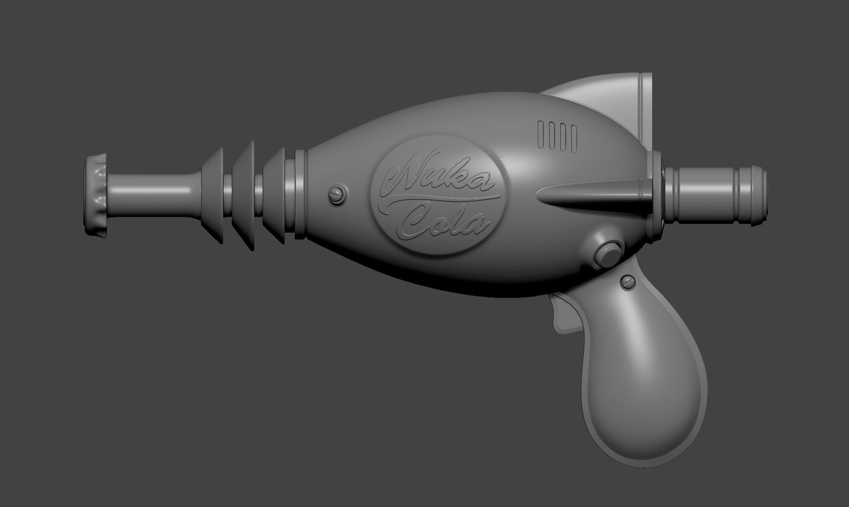 Nuka Cola GUN 3D print model_9