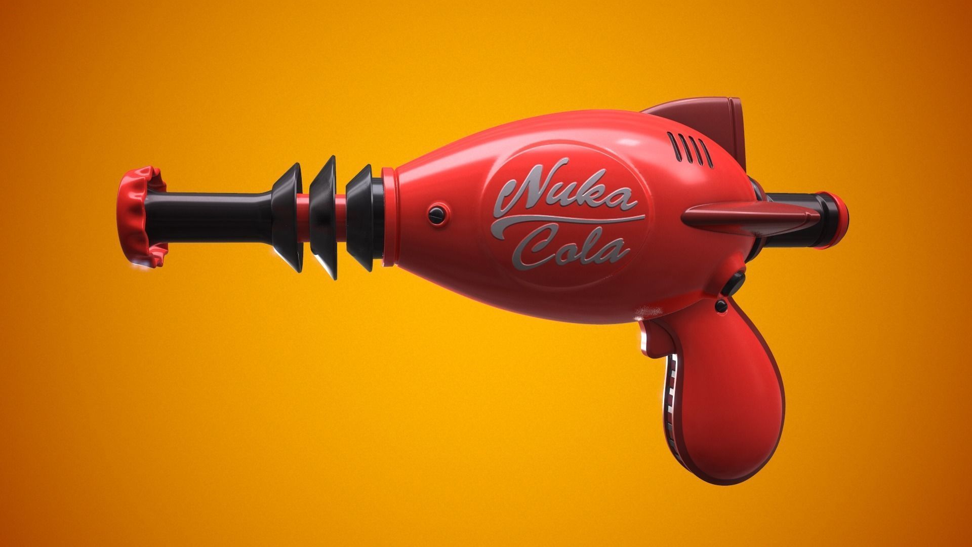 Nuka Cola GUN 3D print model_2