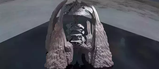 Dark Shroom Satellite Arches 3D model