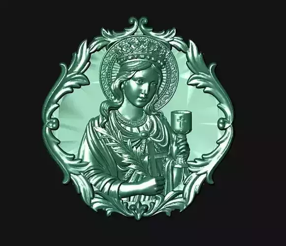  Virgen de Santa Barbara