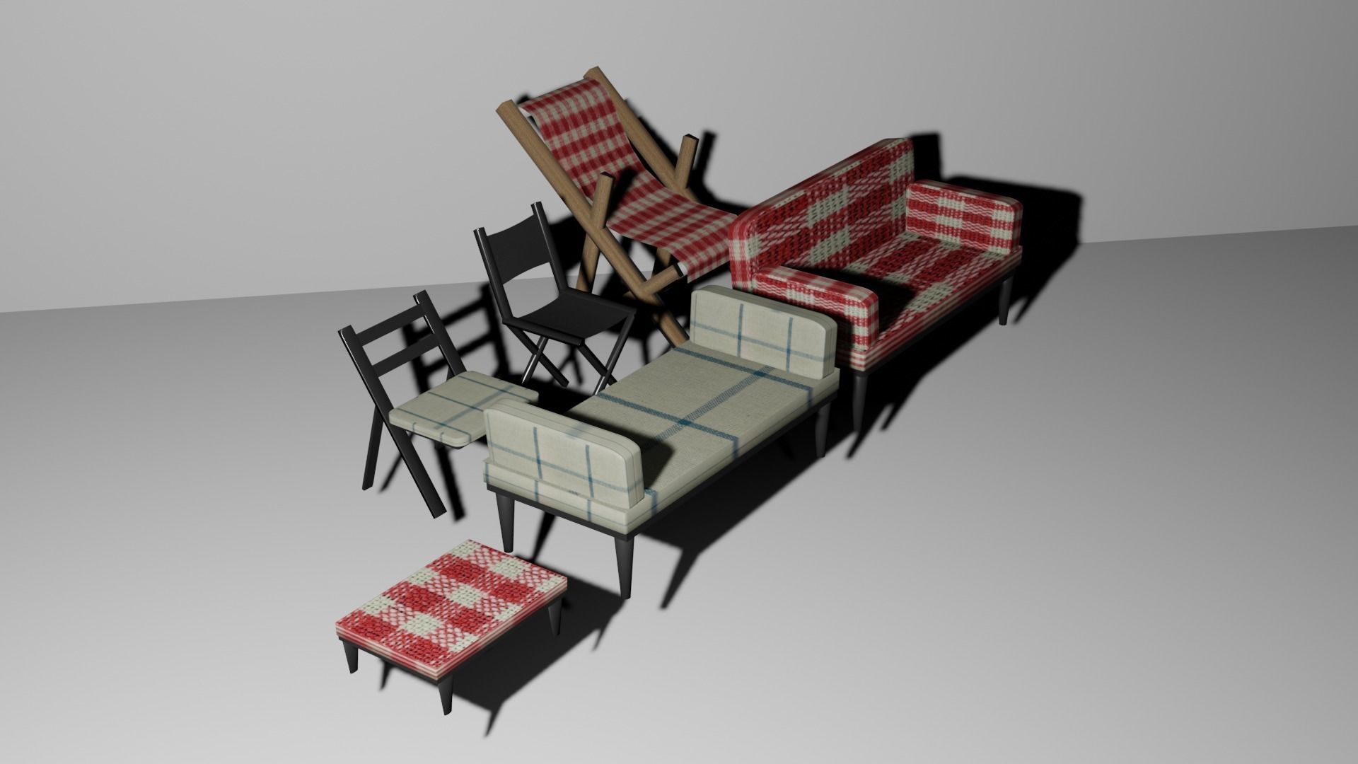 Comprehensive 3D Chairs Collection 3D model_1
