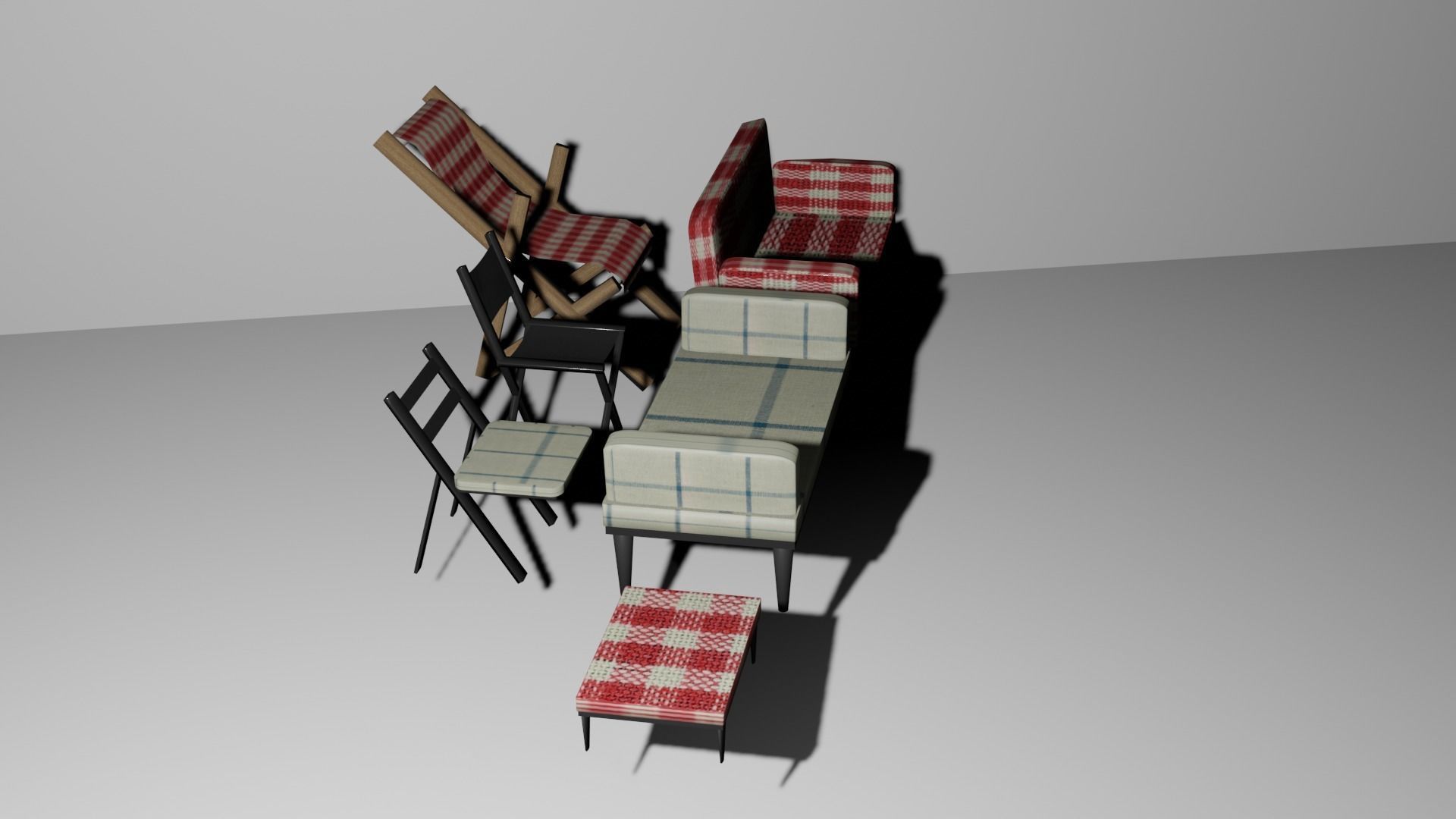 Comprehensive 3D Chairs Collection 3D model_4