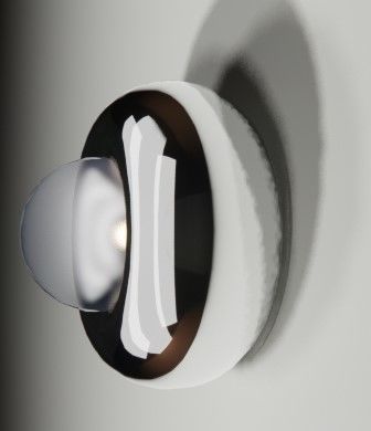 DONUT WALL SCONCE 13 INCH DIAMETER 3D model_3