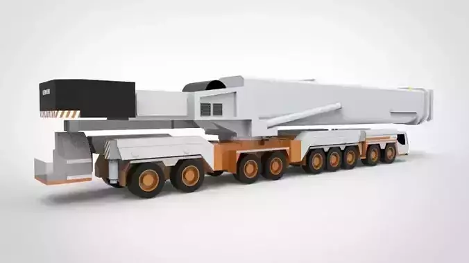 heavy mobile crane