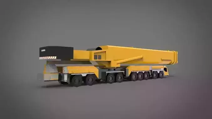 heavy mobile crane
