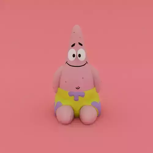 Patrick star - SpongeBob SquarePants 3D print model