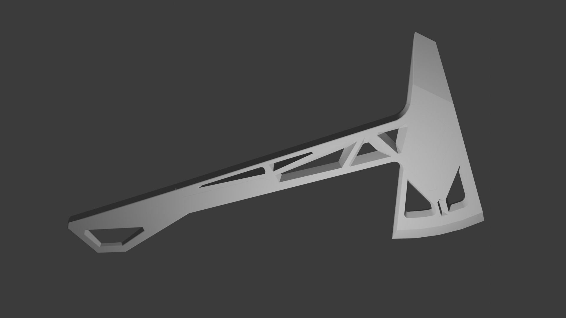 Axe Prime Valorant 3D model_3