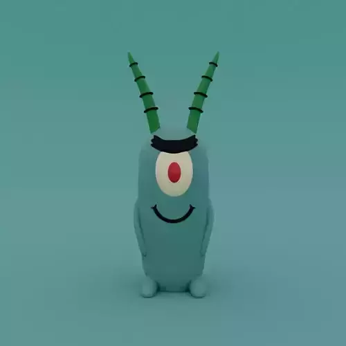 Plankton - SpongeBob SquarePants 3D print model