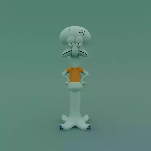 Squidward - SpongeBob SquarePants 3D print model