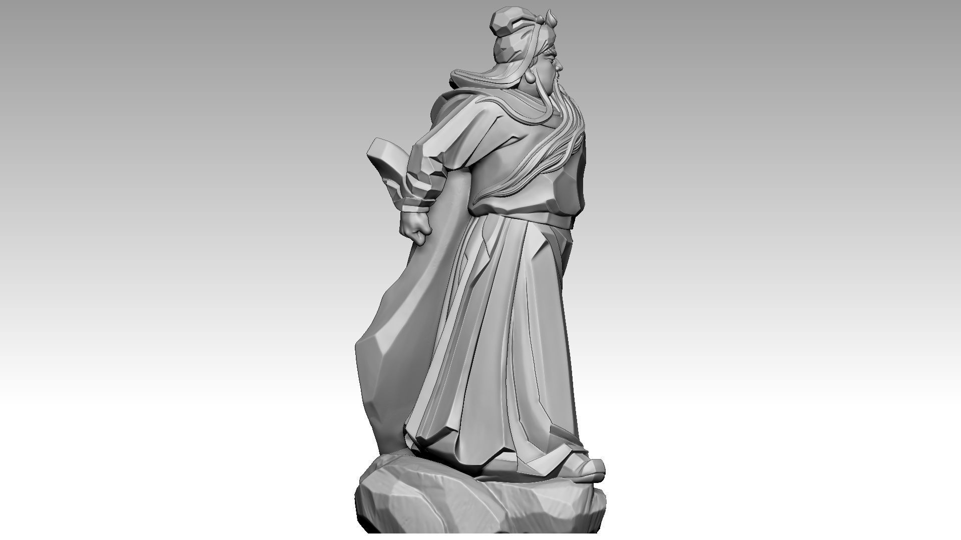  Guan Yu   3 3D print model_6