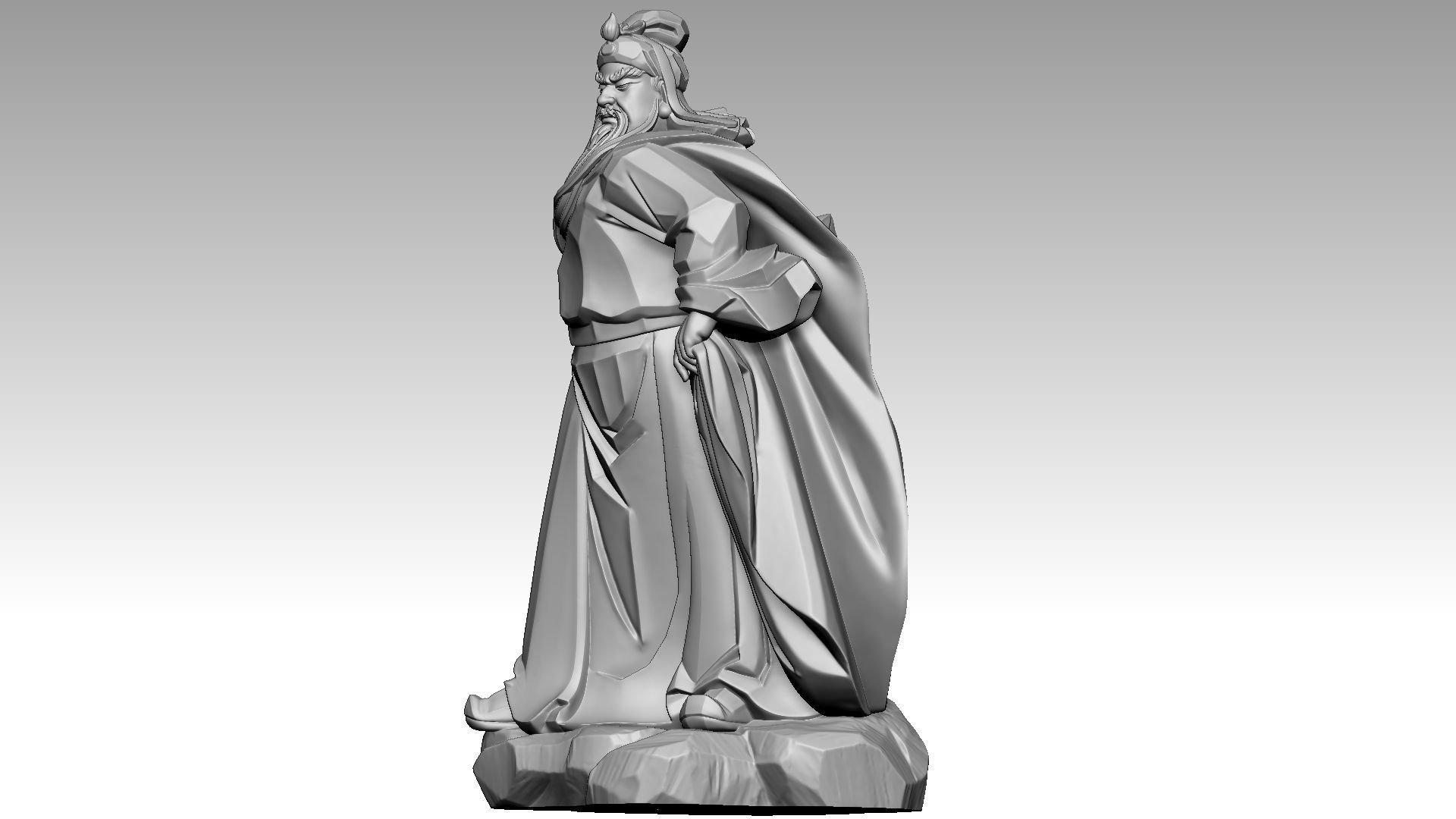  Guan Yu   3 3D print model_1
