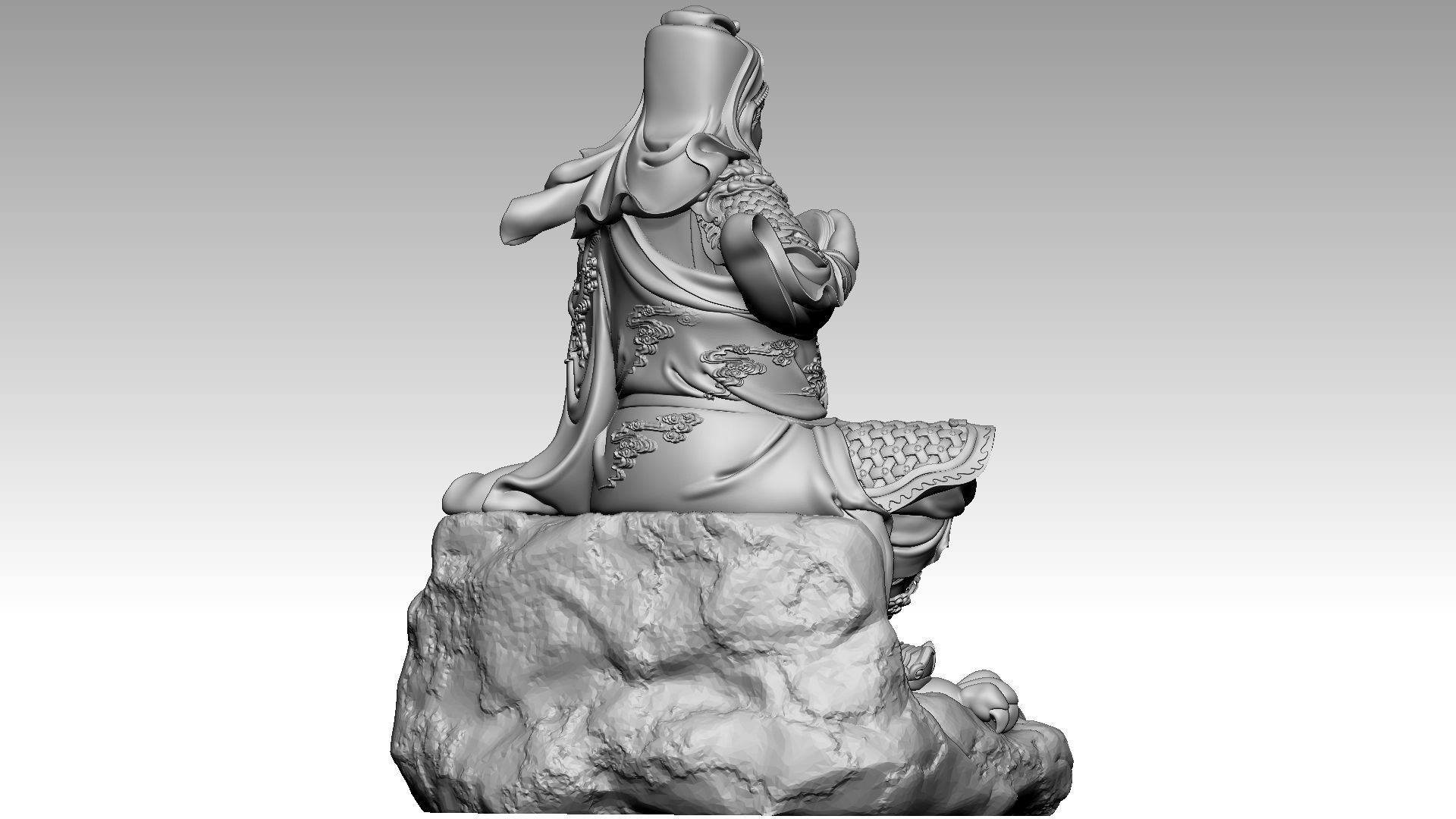 Guan Yu 5 3D print model_5