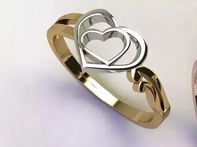 Heart ring 17