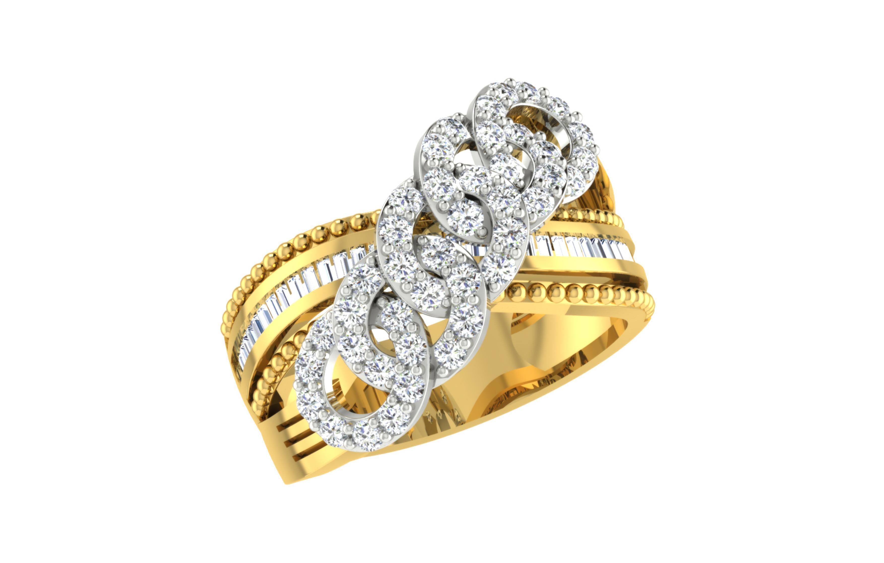 Rings 3D print model_22