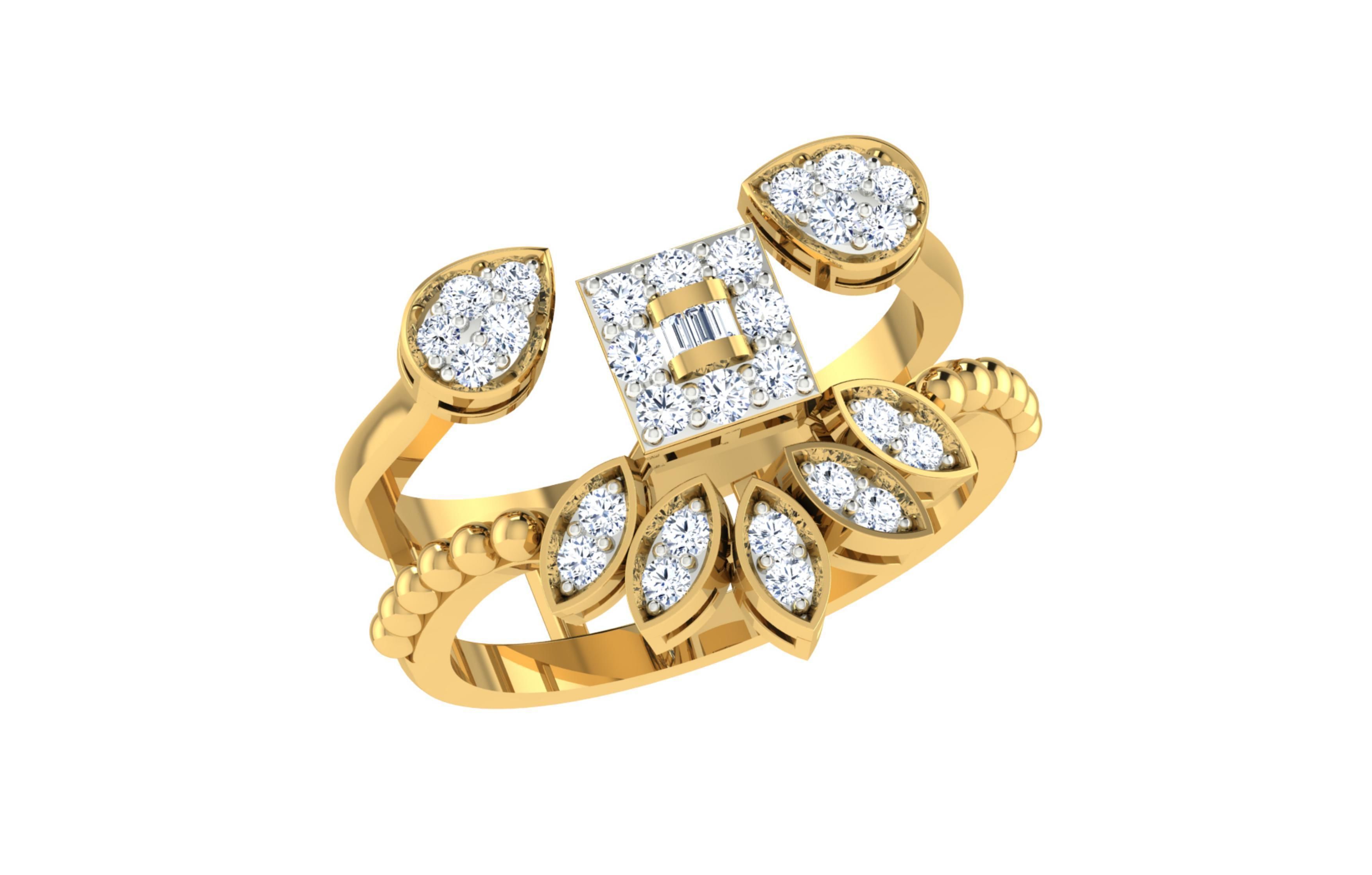 Rings 3D print model_2