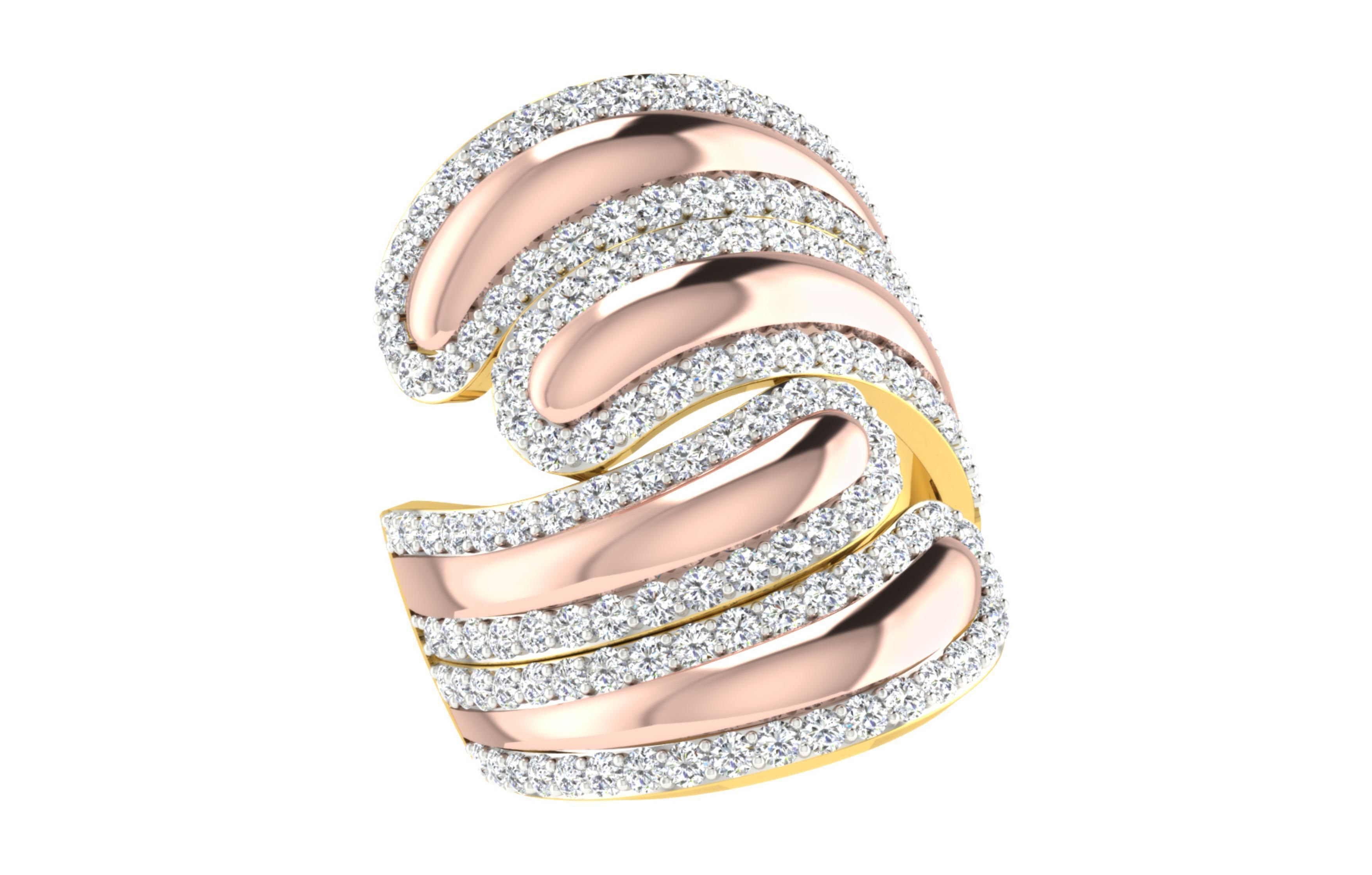 Rings 3D print model_45