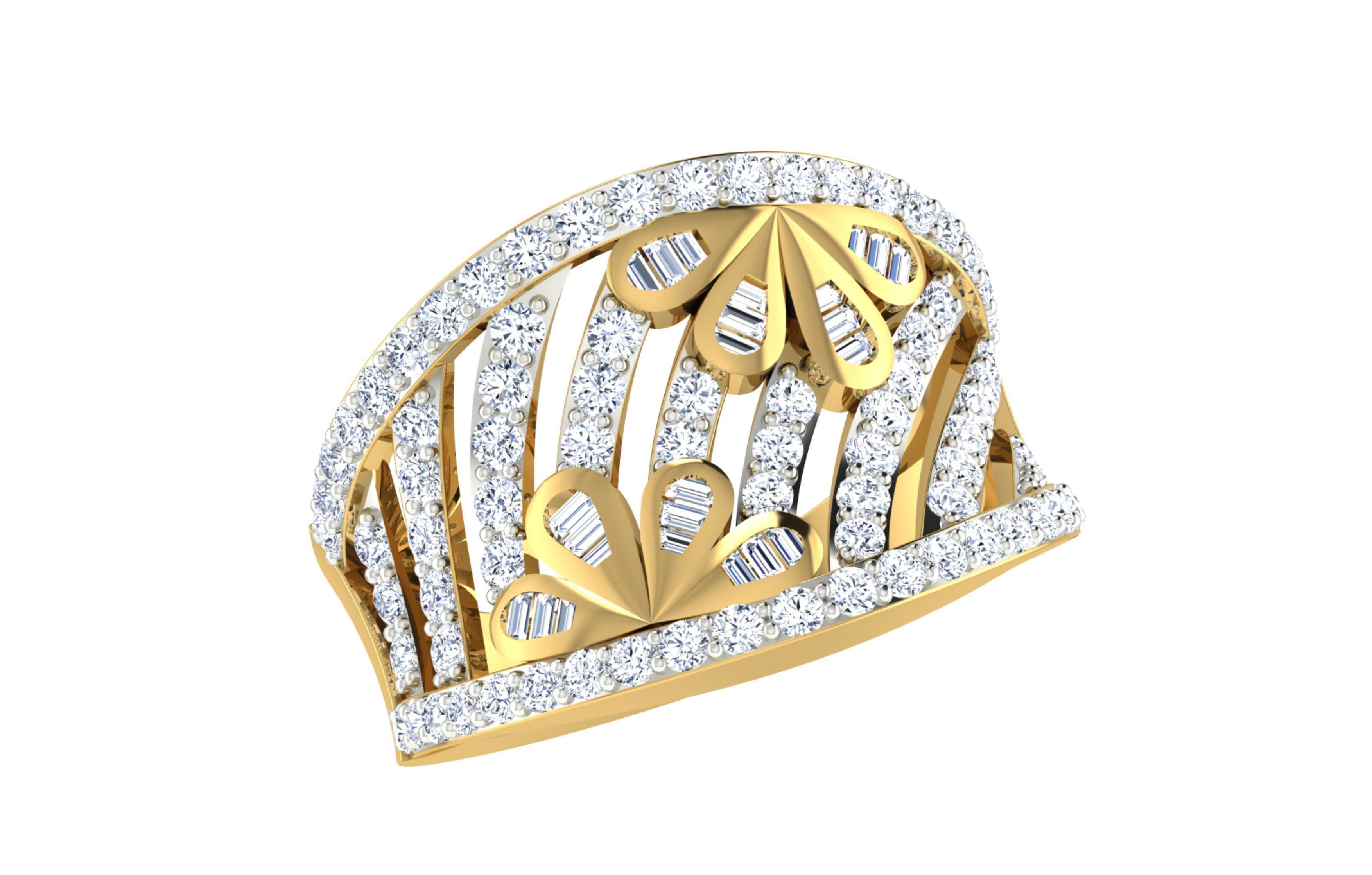 Rings 3D print model_3