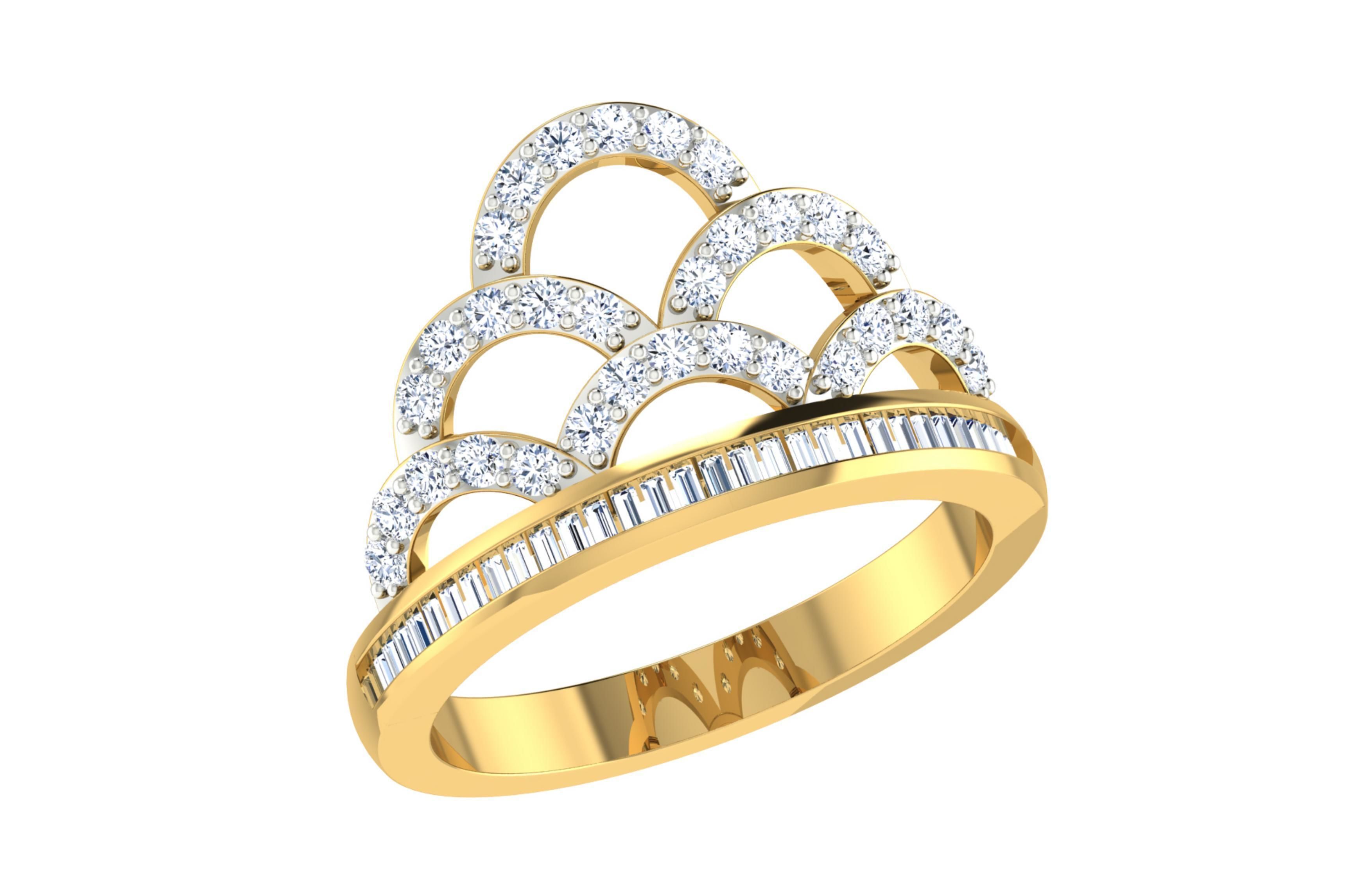 Rings 3D print model_23