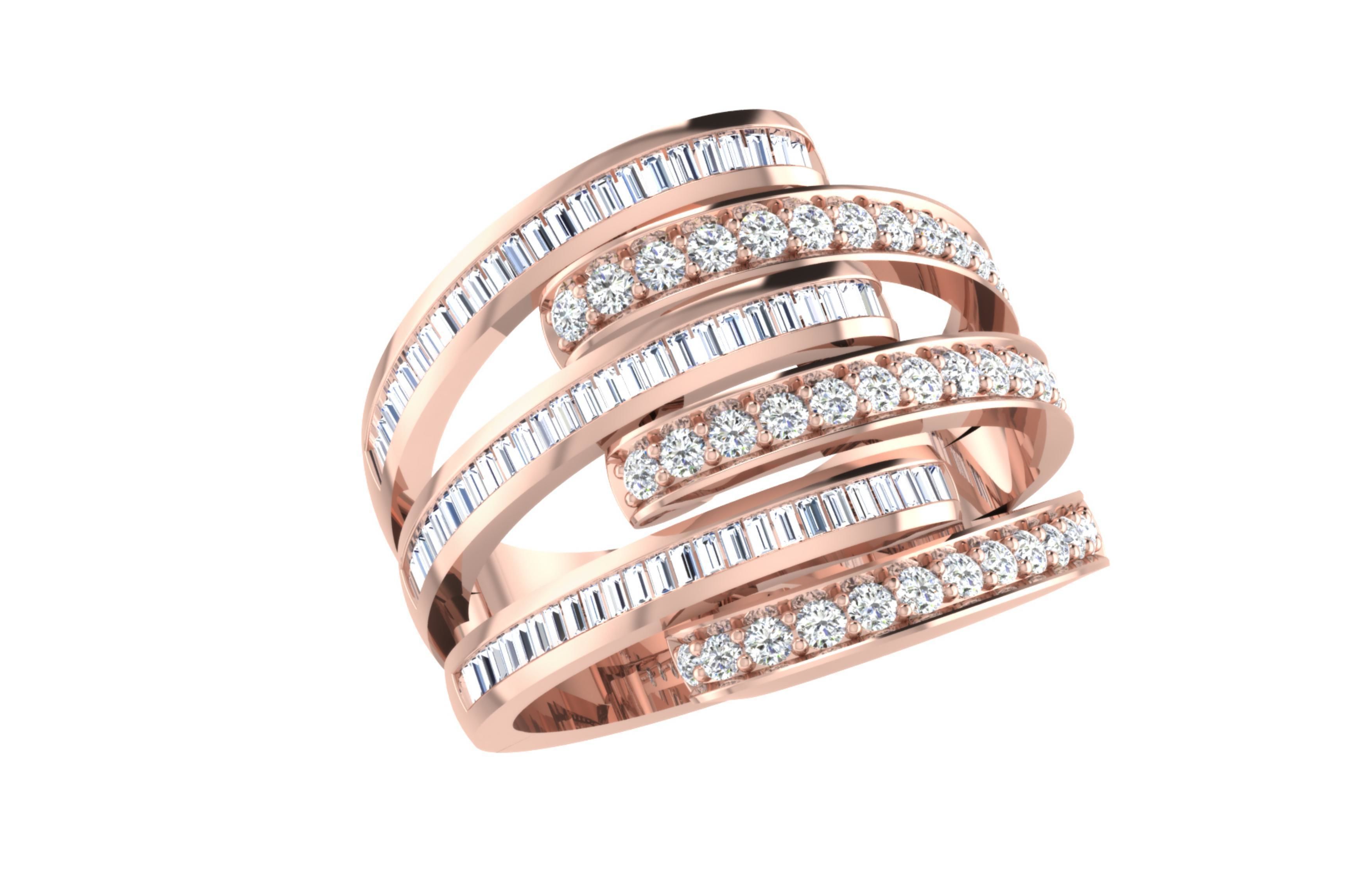 Rings 3D print model_27