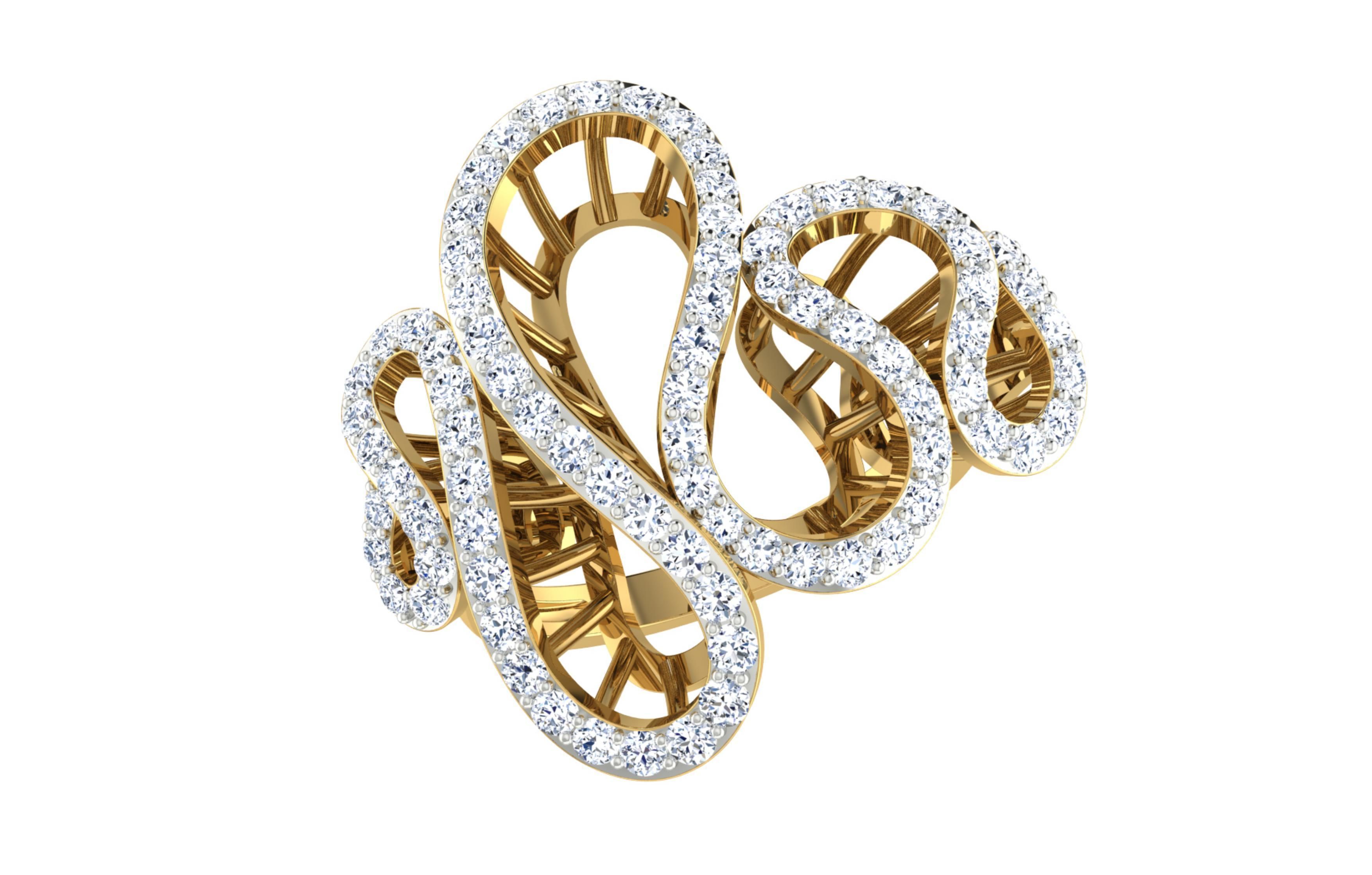 Rings 3D print model_33