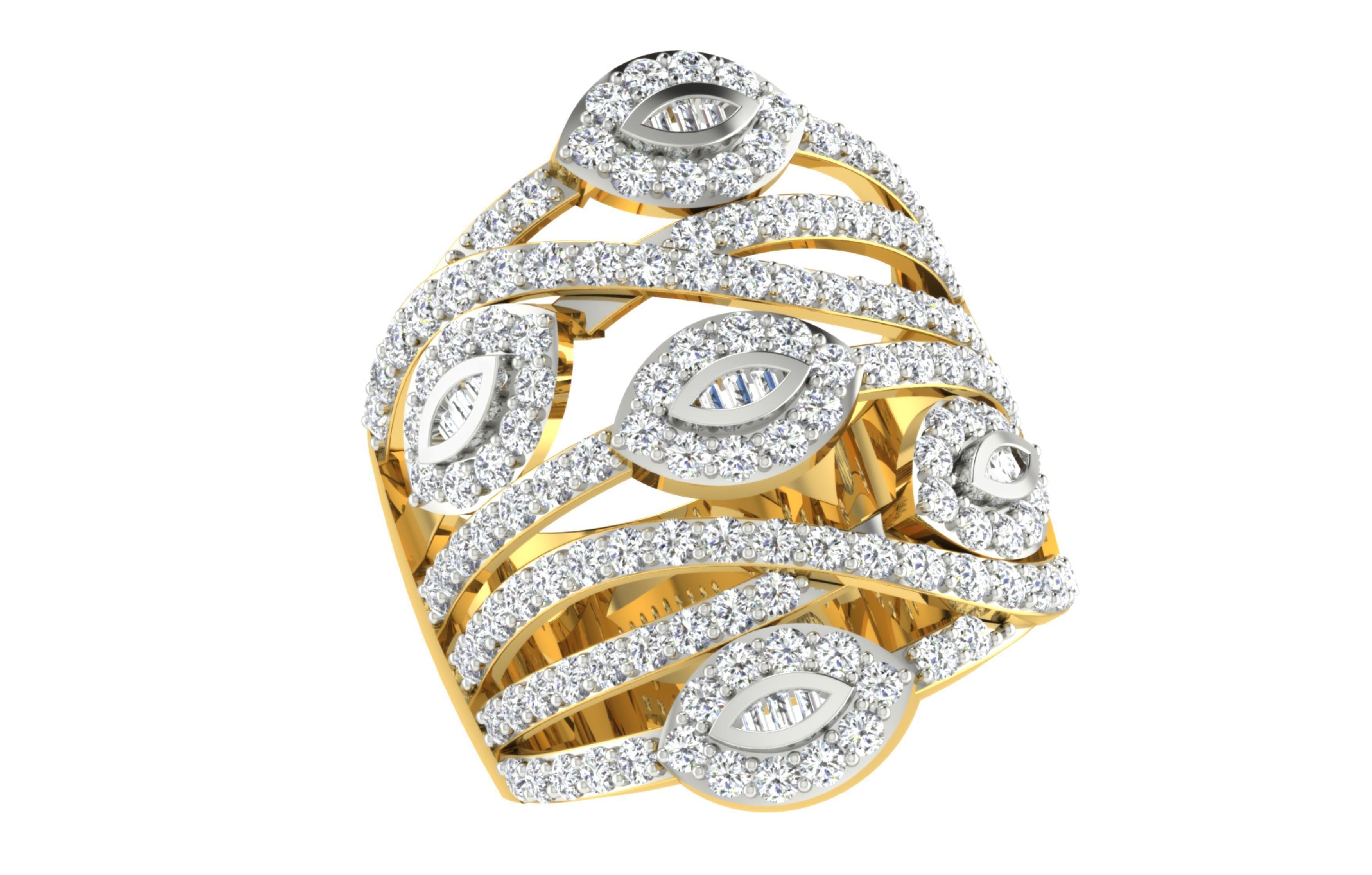 Rings 3D print model_20