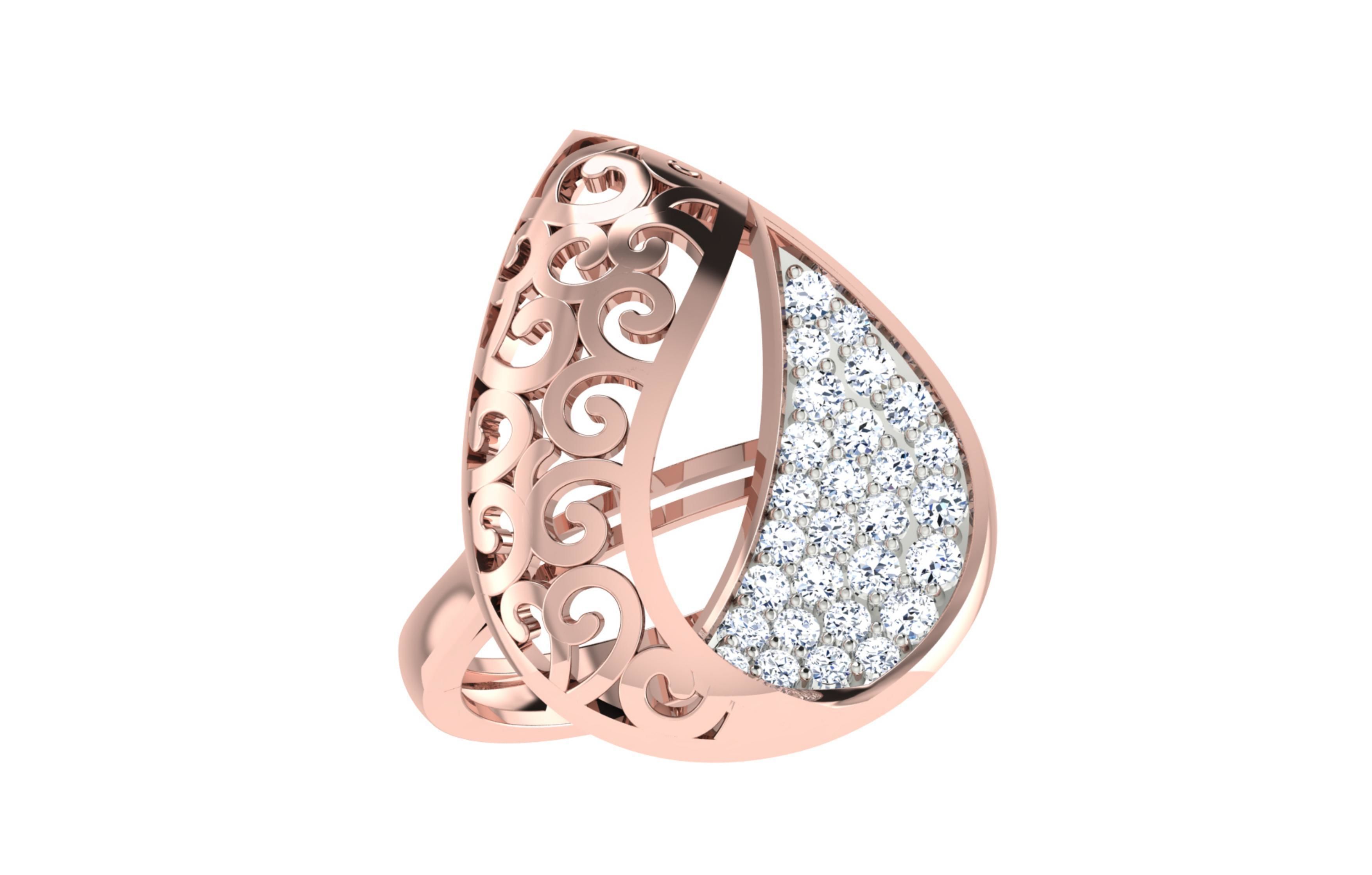 Rings 3D print model_47