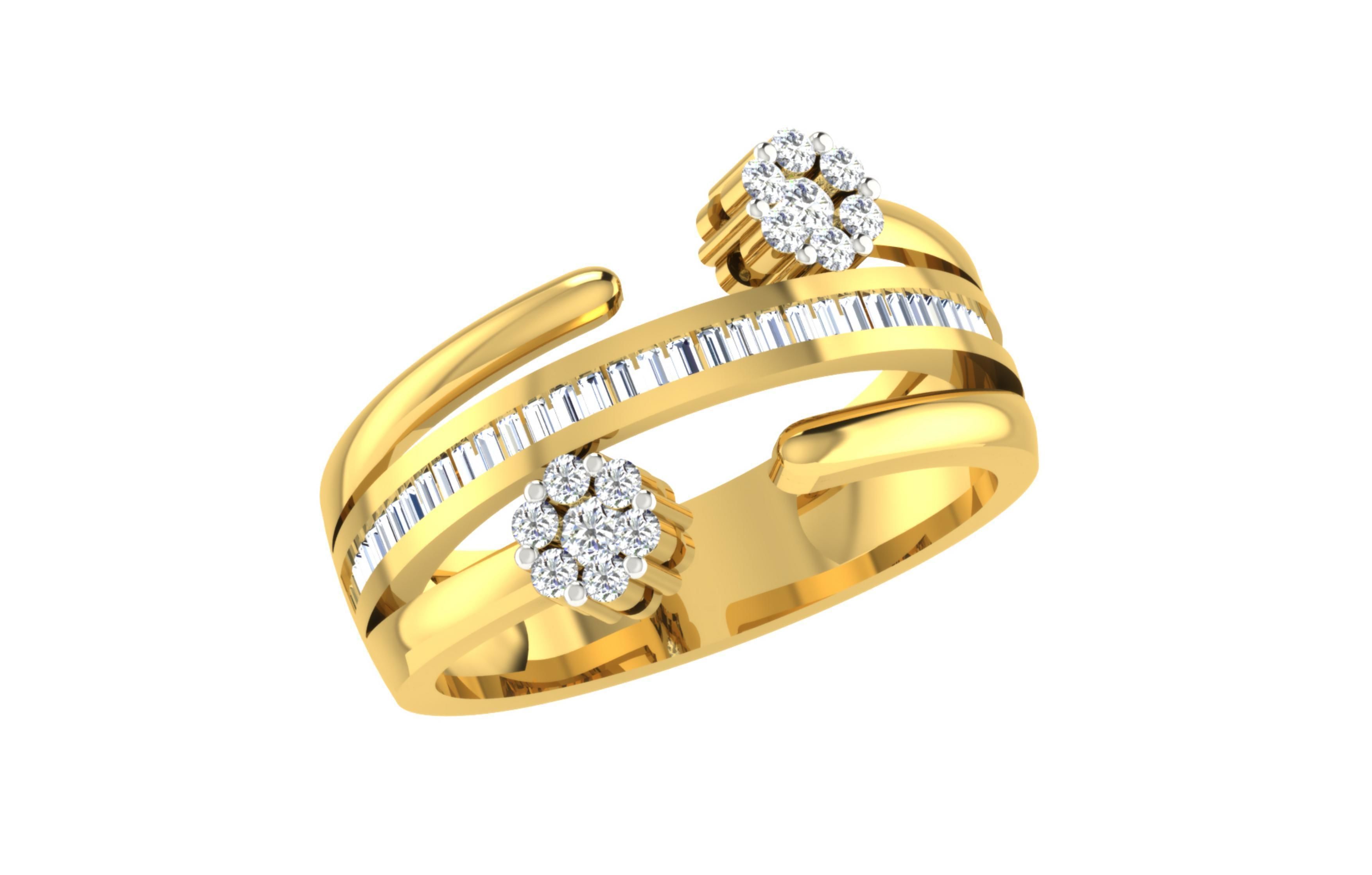 Rings 3D print model_16