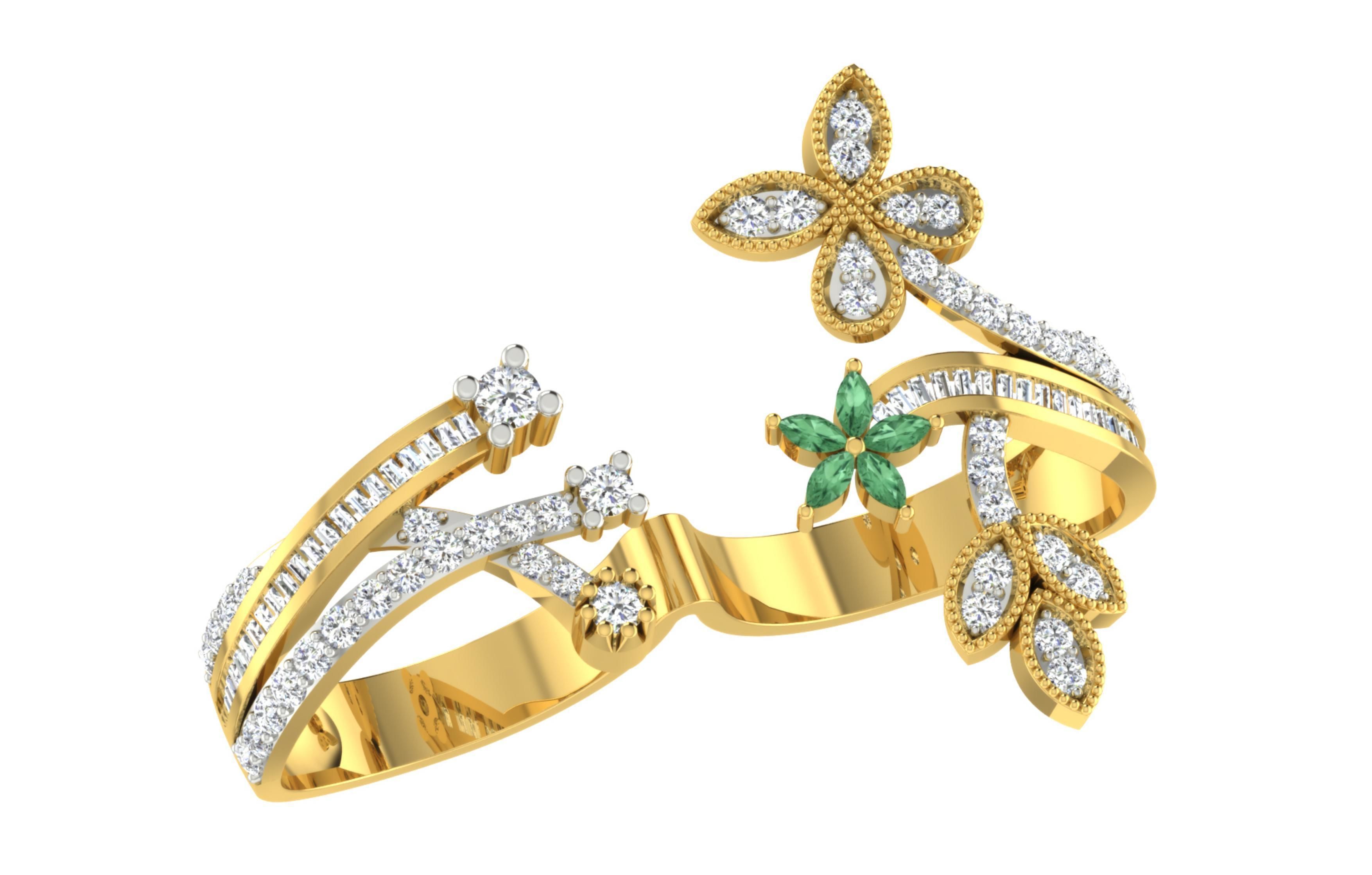 Rings 3D print model_7