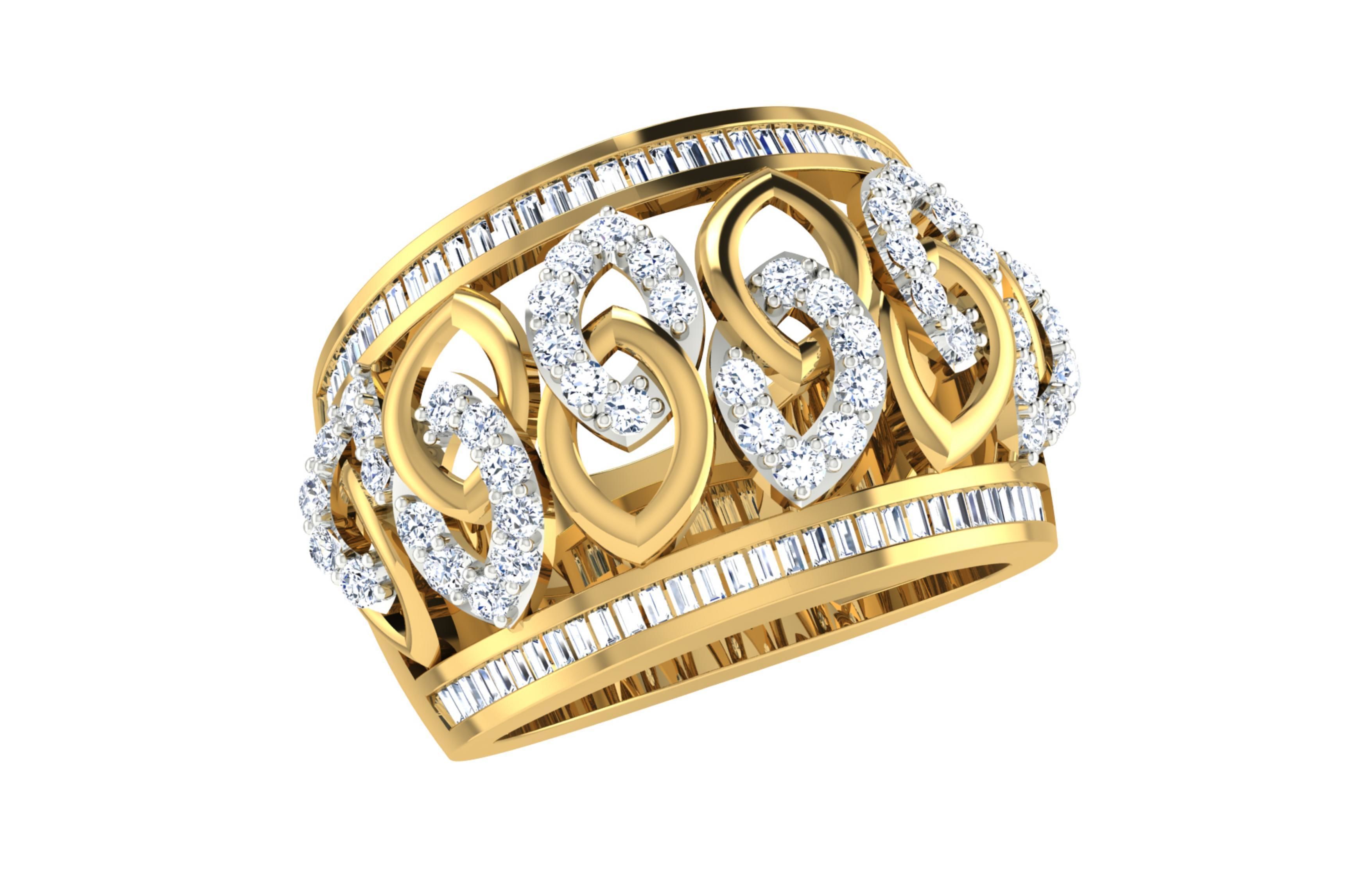 Rings 3D print model_5