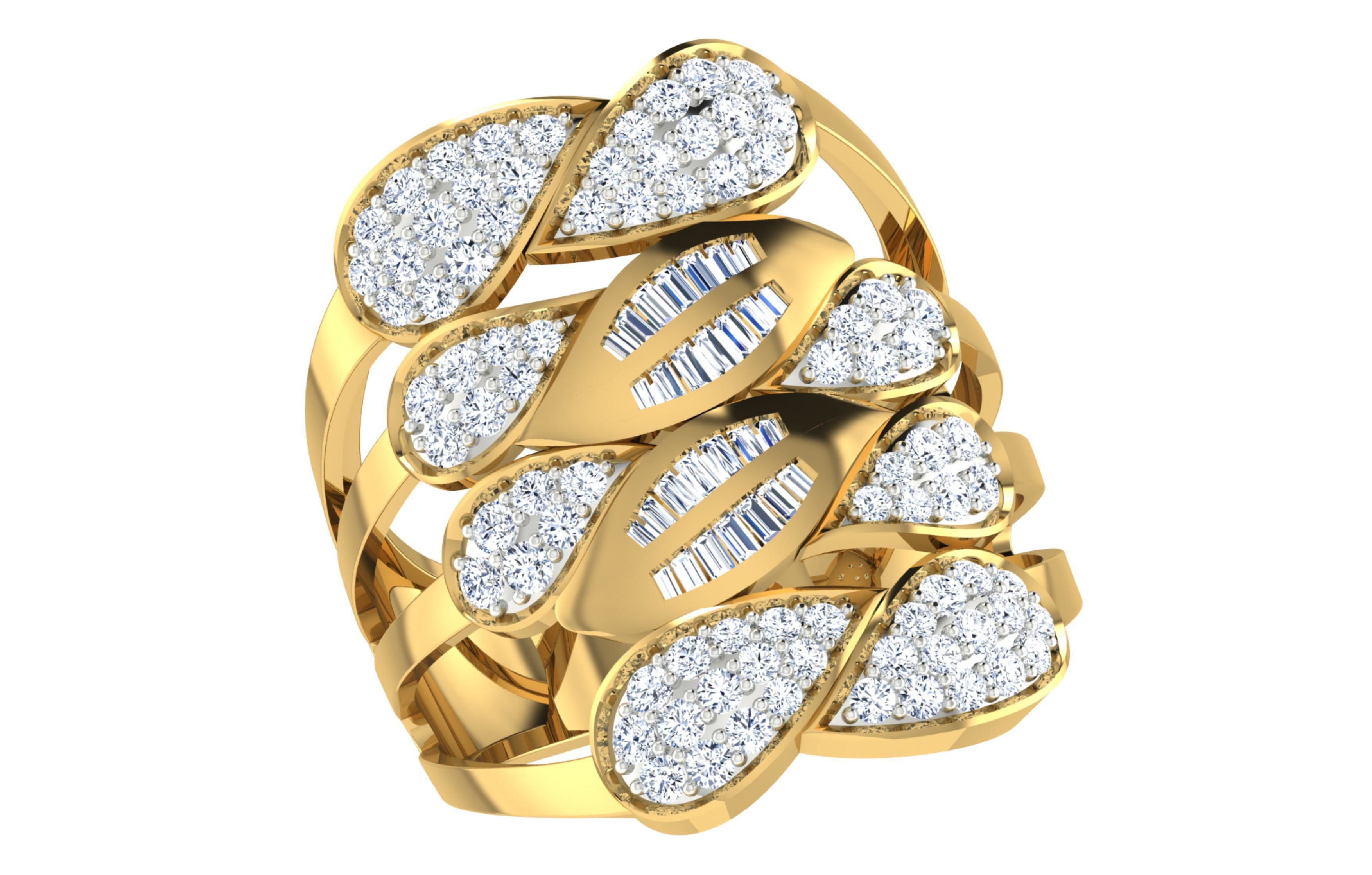 Rings 3D print model_8