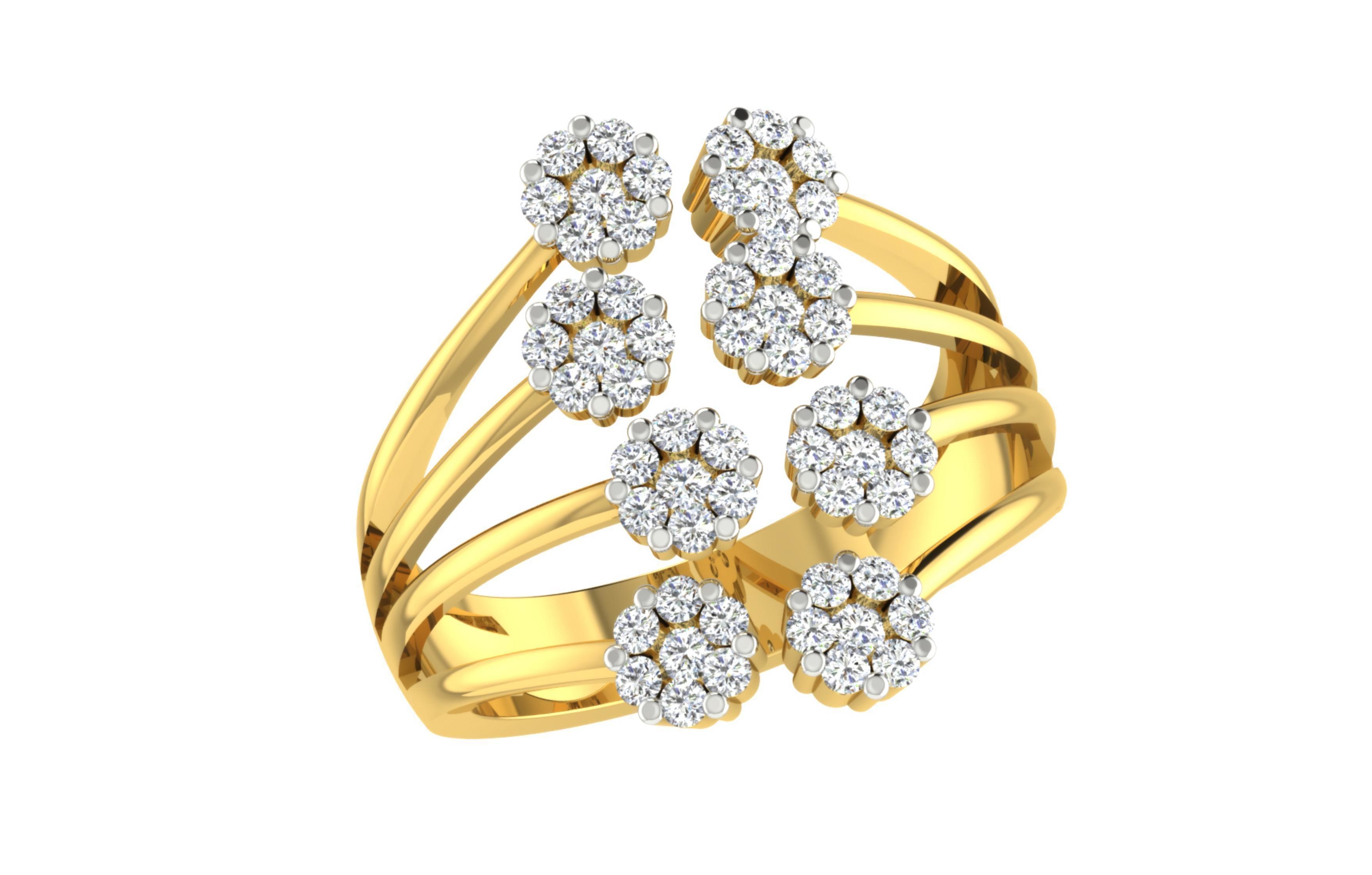 Rings 3D print model_30