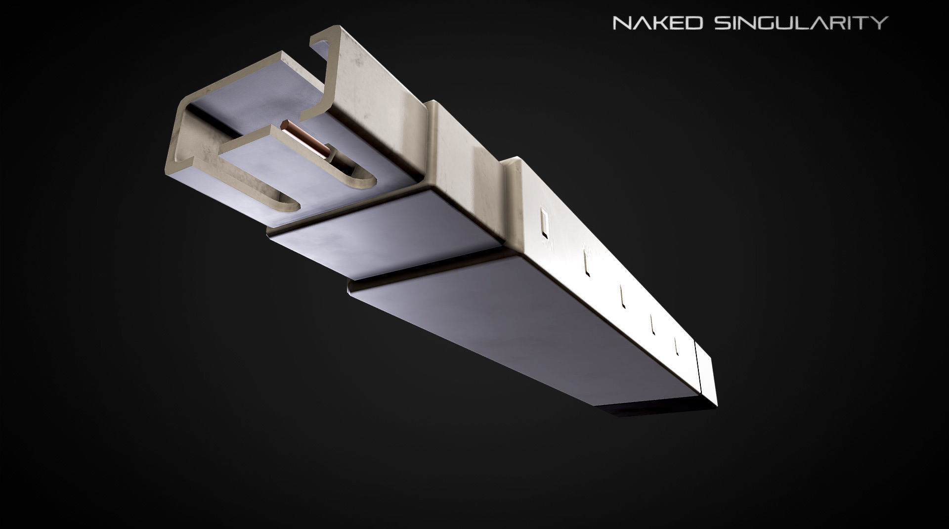 Temperature-meter - Virus Laboratory Low-poly 3D model_2