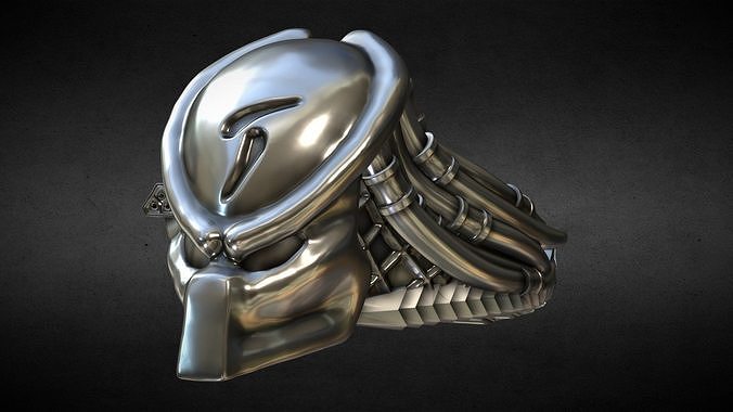 Predator Ring 3D print model