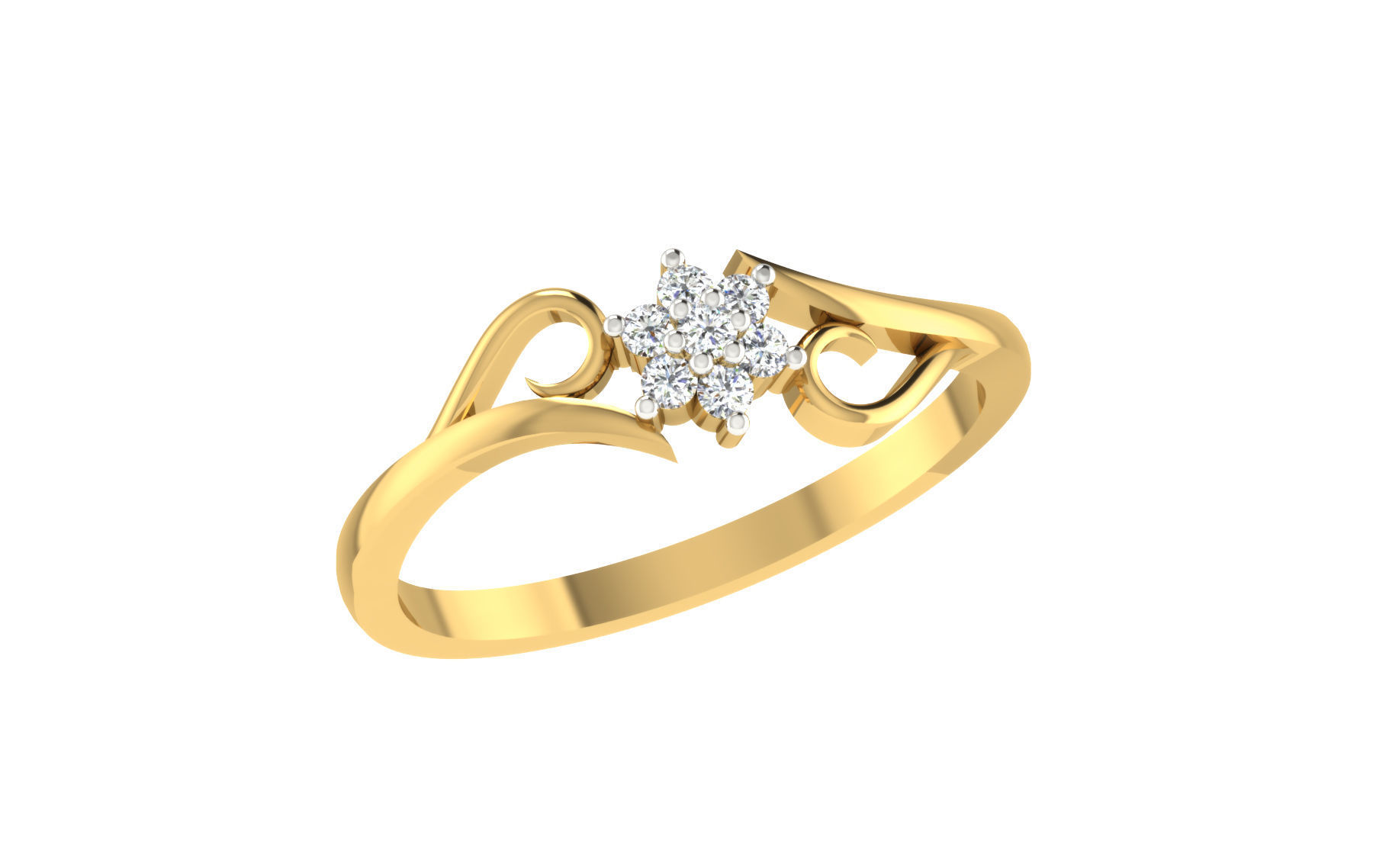 Rings 3D print model_68