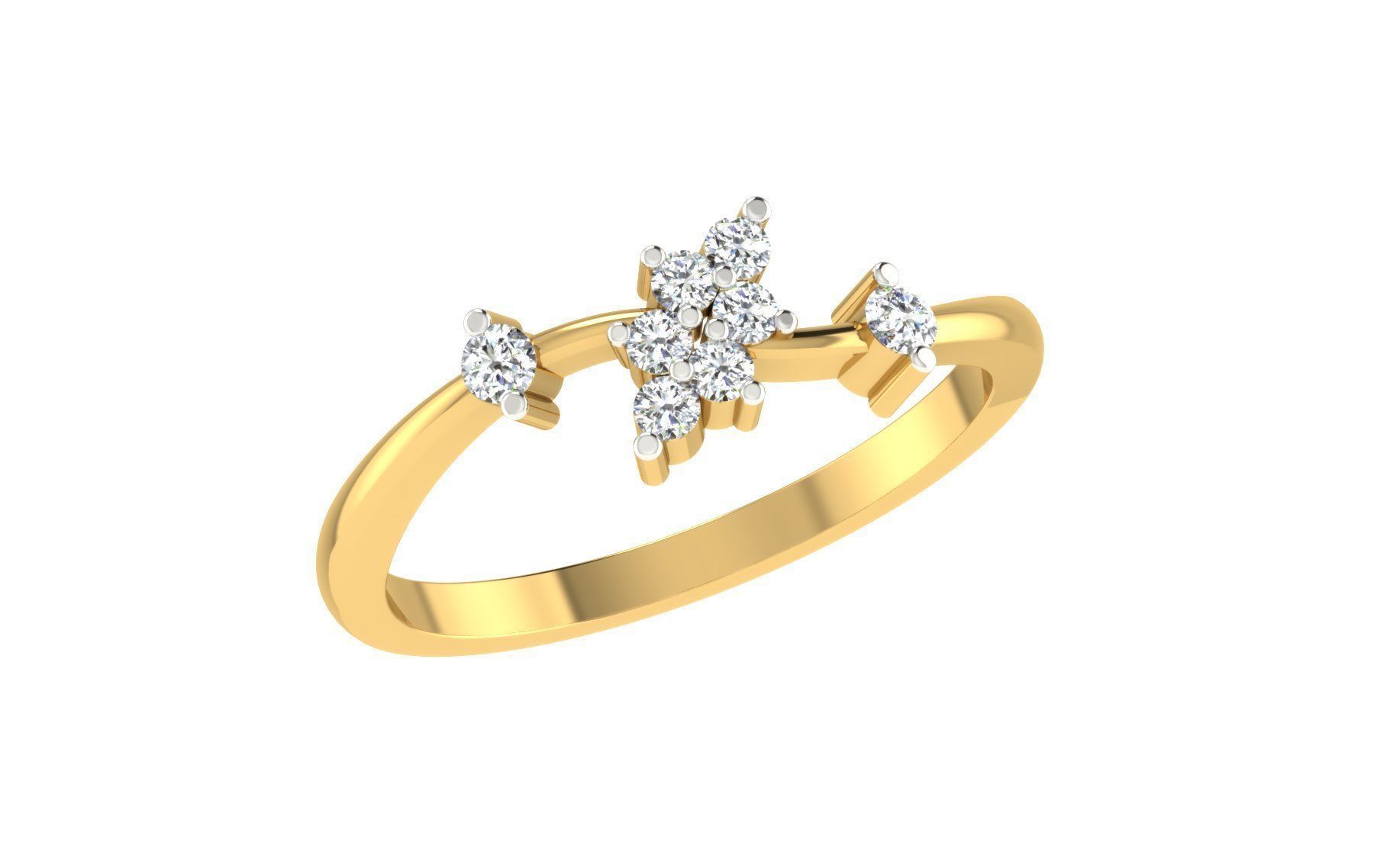 Rings 3D print model_17