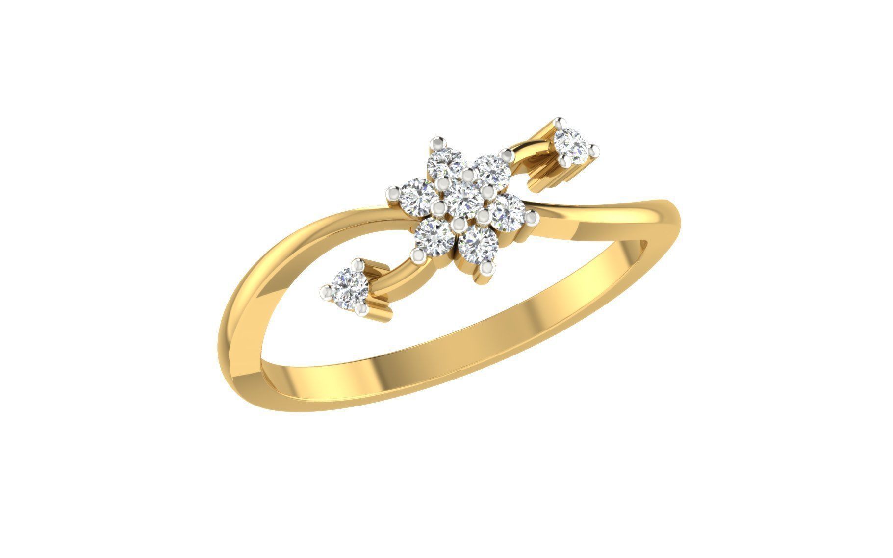 Rings 3D print model_7