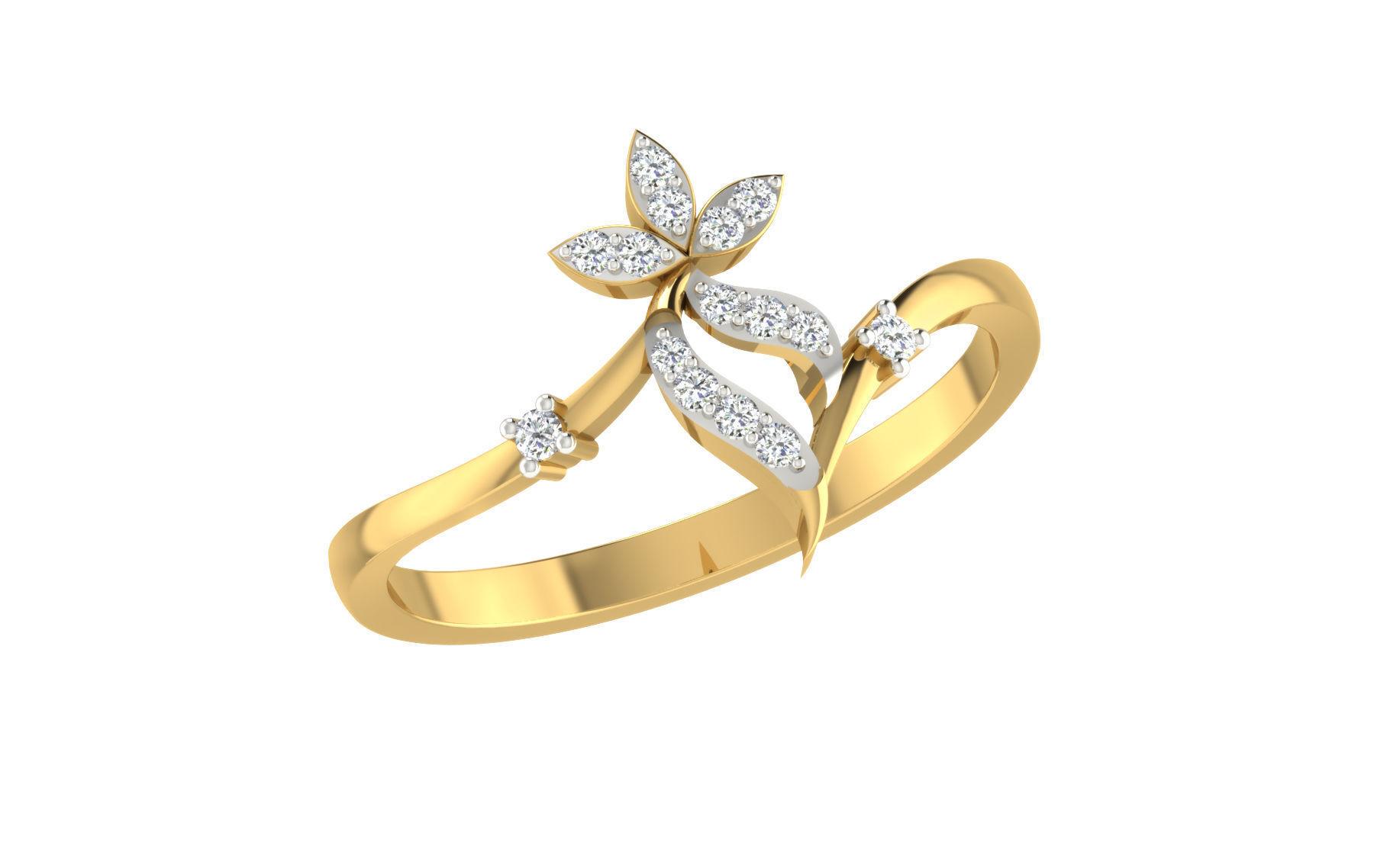 Rings 3D print model_75