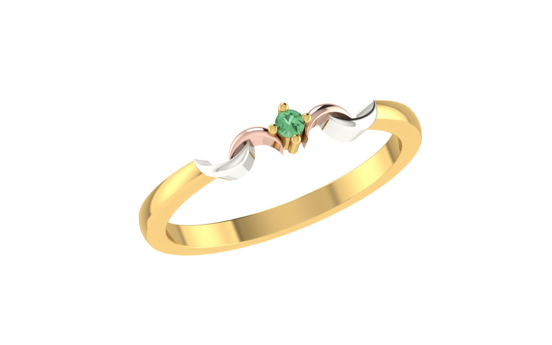 Rings 3D print model_78