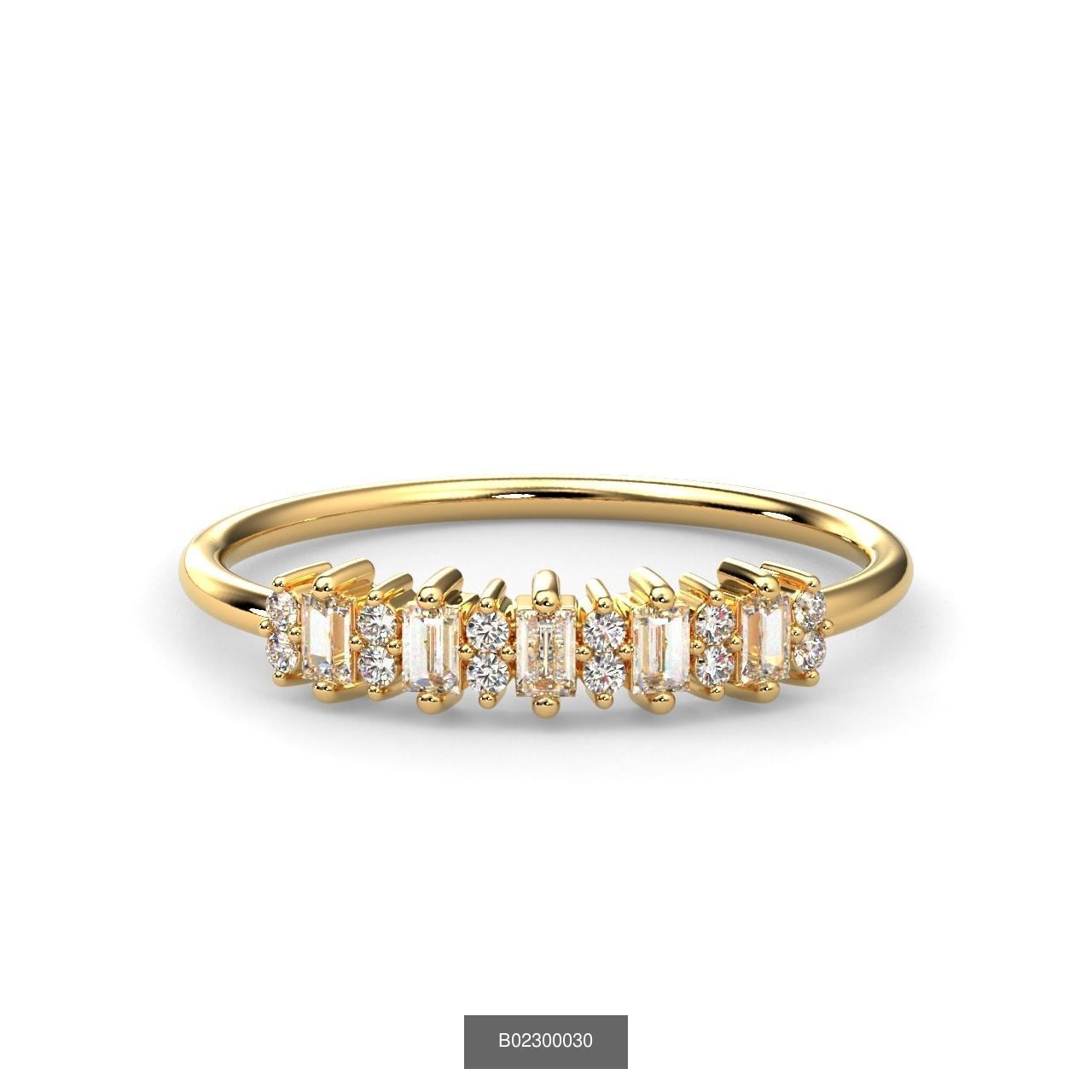 2024 B02 1-100 Melee Rings-100 Files 3D Model Collection_83