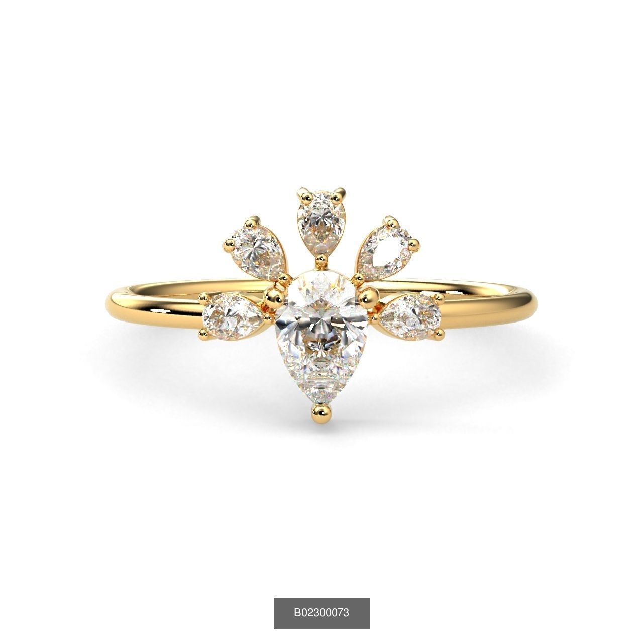 2024 B02 1-100 Melee Rings-100 Files 3D Model Collection_40