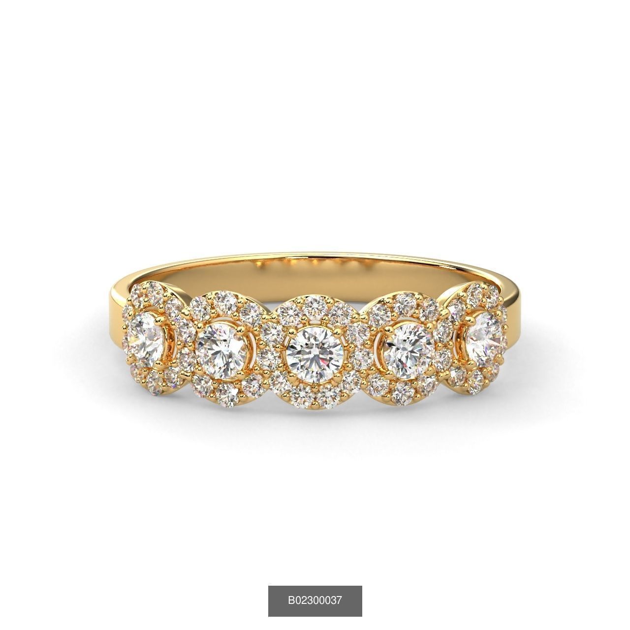 2024 B02 1-100 Melee Rings-100 Files 3D Model Collection_76