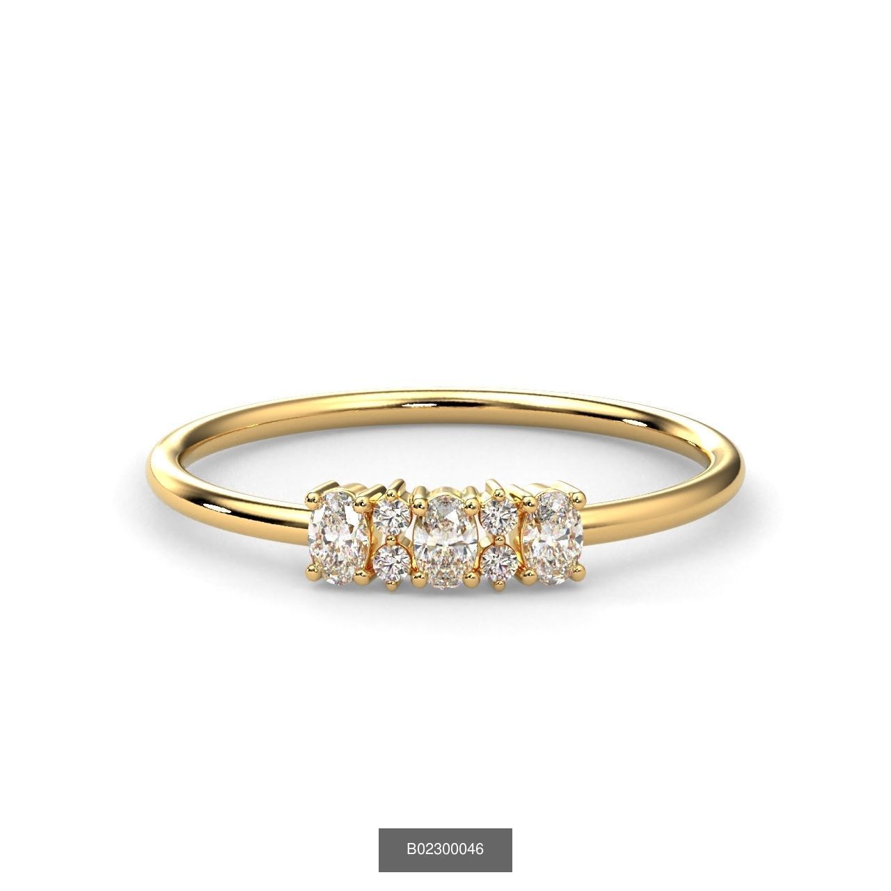 2024 B02 1-100 Melee Rings-100 Files 3D Model Collection_67