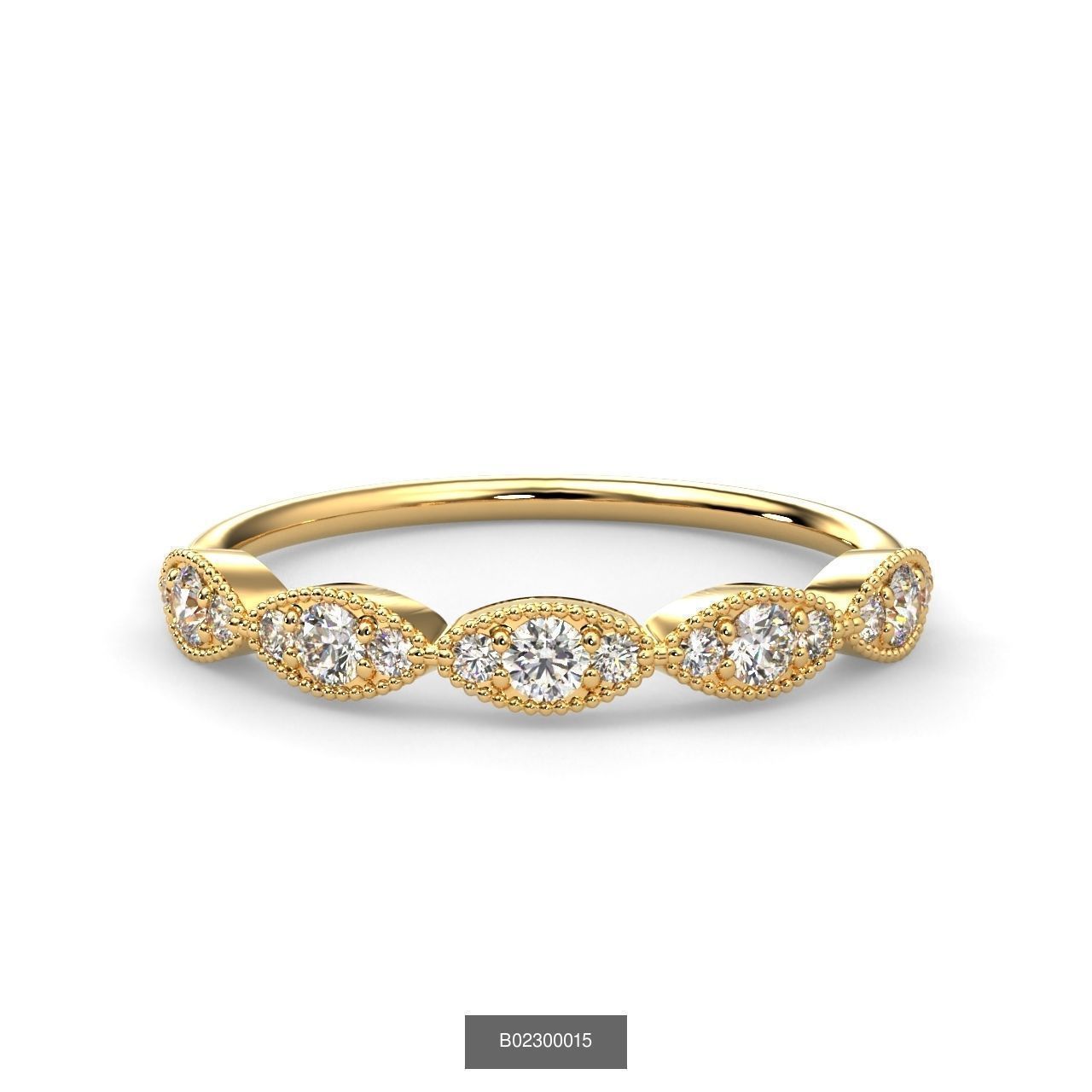 2024 B02 1-100 Melee Rings-100 Files 3D Model Collection_98