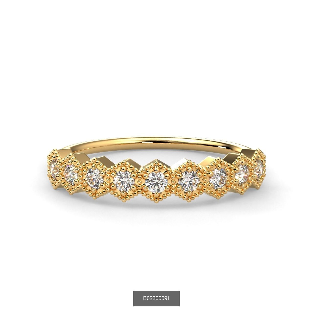 2024 B02 1-100 Melee Rings-100 Files 3D Model Collection_22